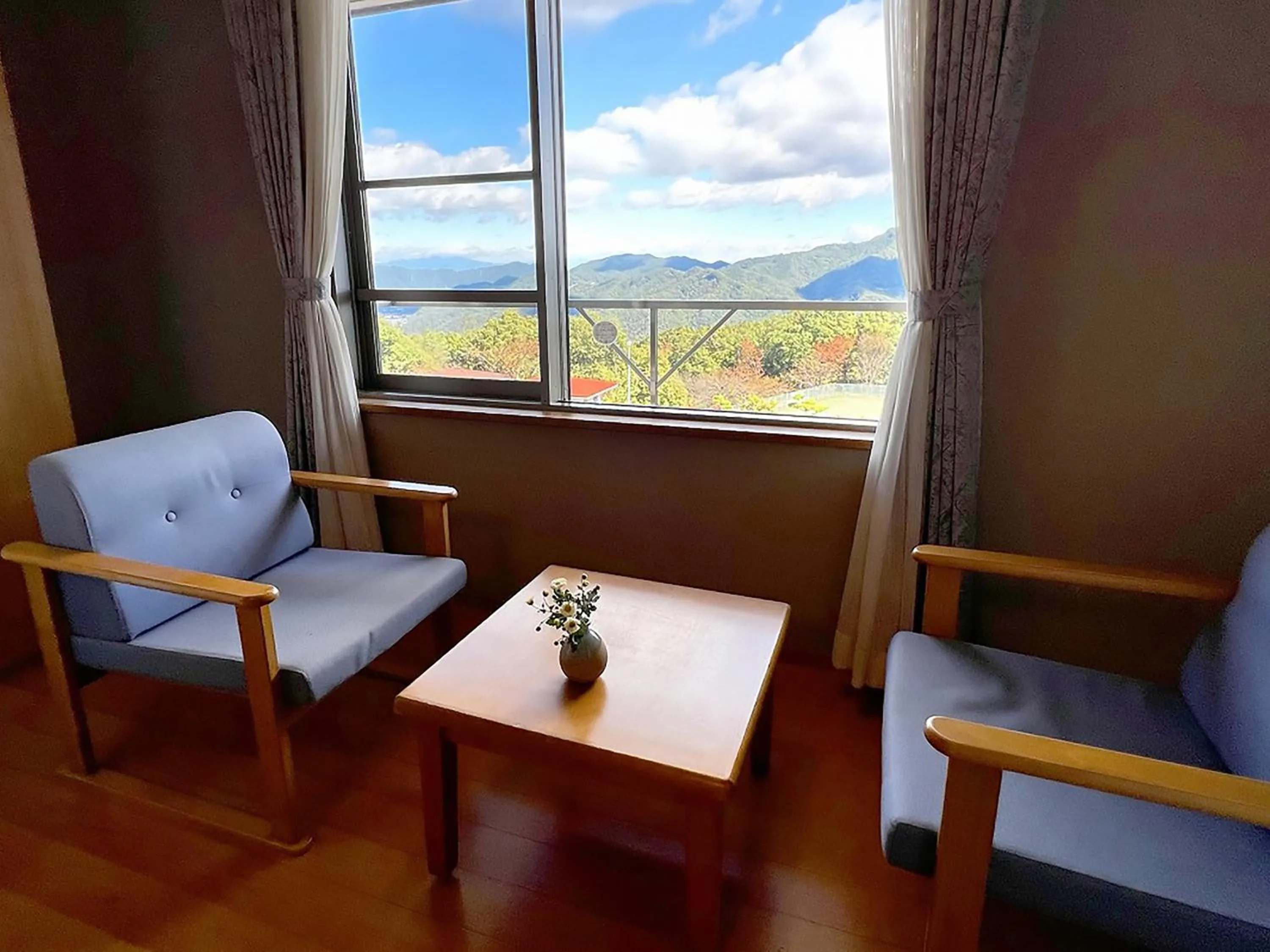 Natural landscape in Ikoi no Mura Heritage Minoyama