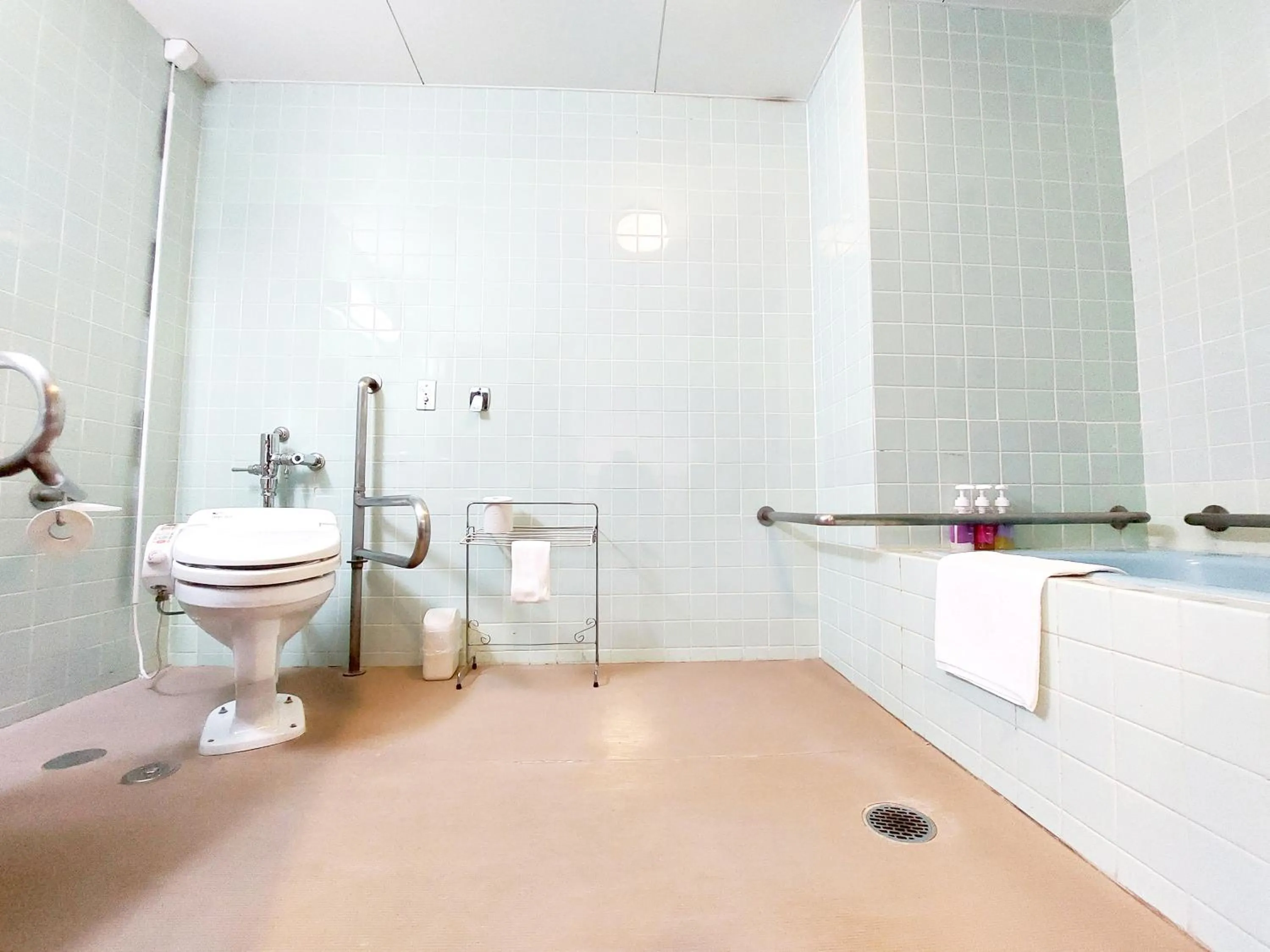 Toilet in Ikoi no Mura Heritage Minoyama