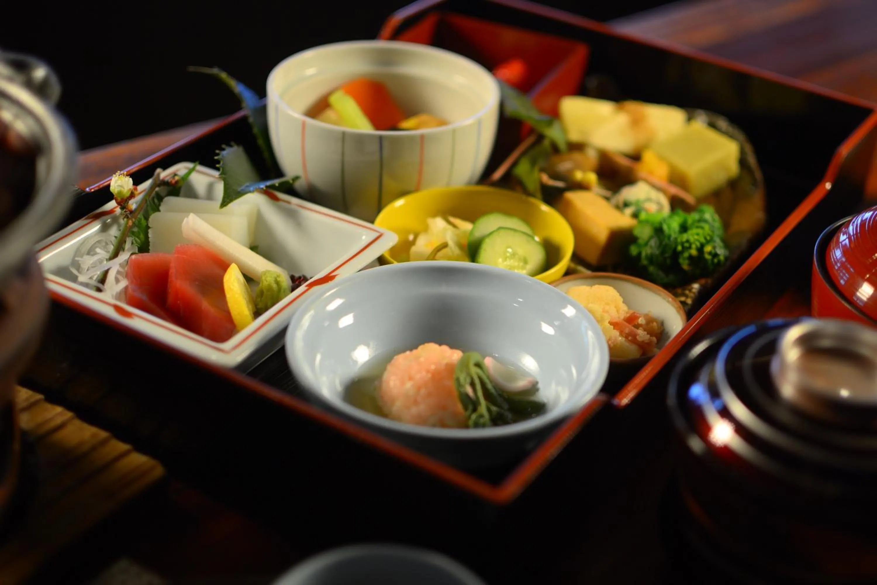 Food and drinks in Ikoi no Mura Heritage Minoyama