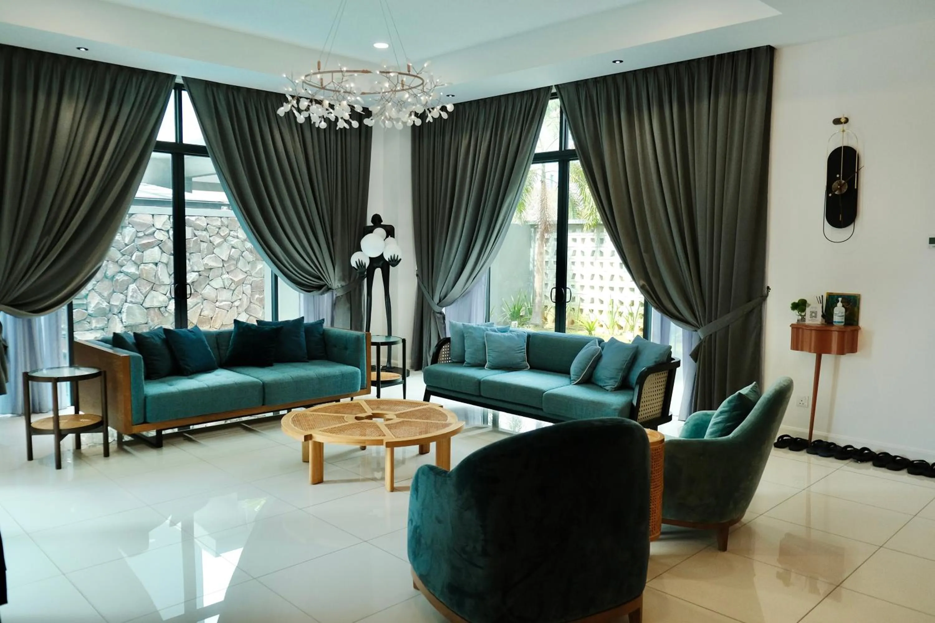 Living room in La Villa Langkawi - Private Pool