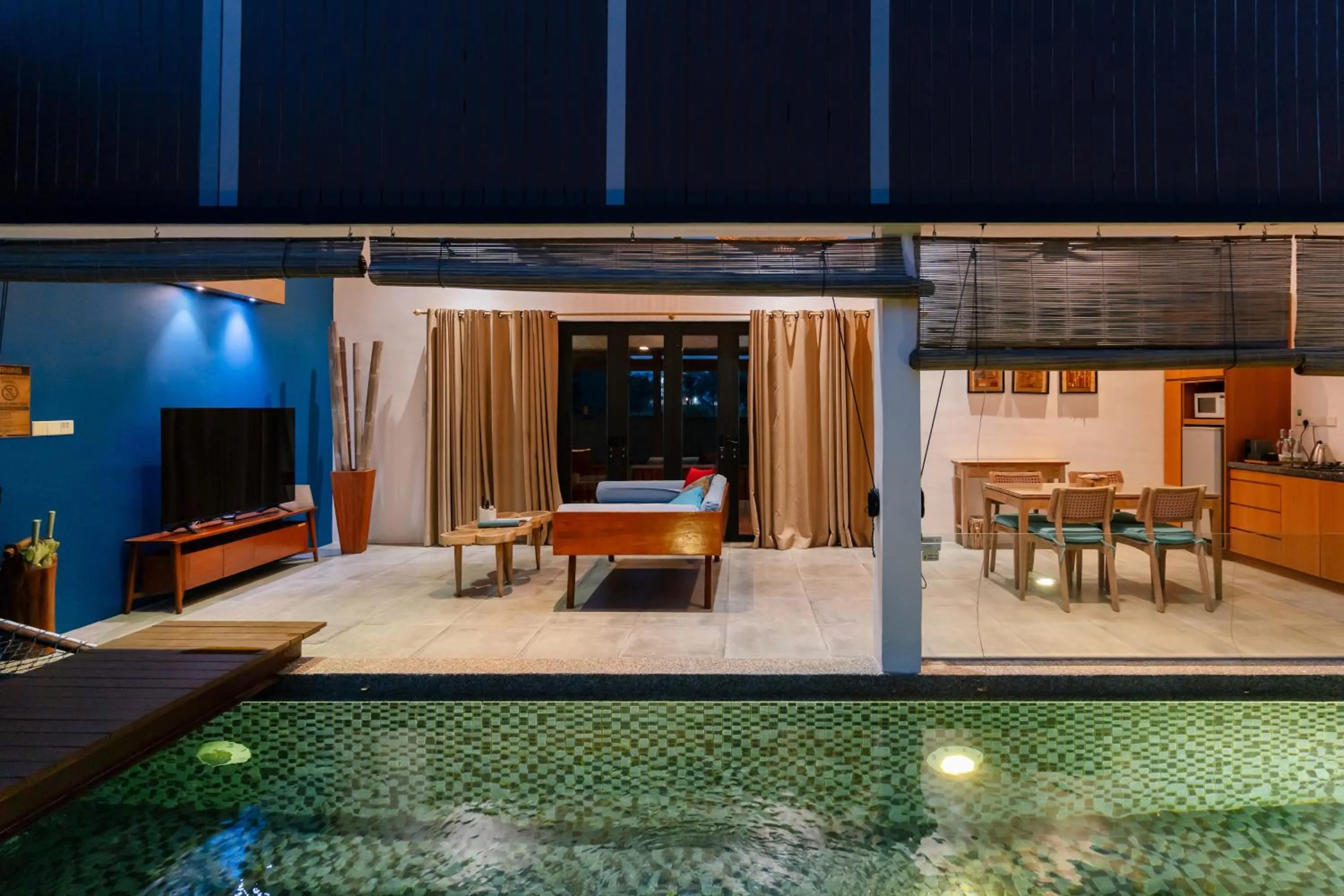 Living room in La Villa Langkawi - Private Pool