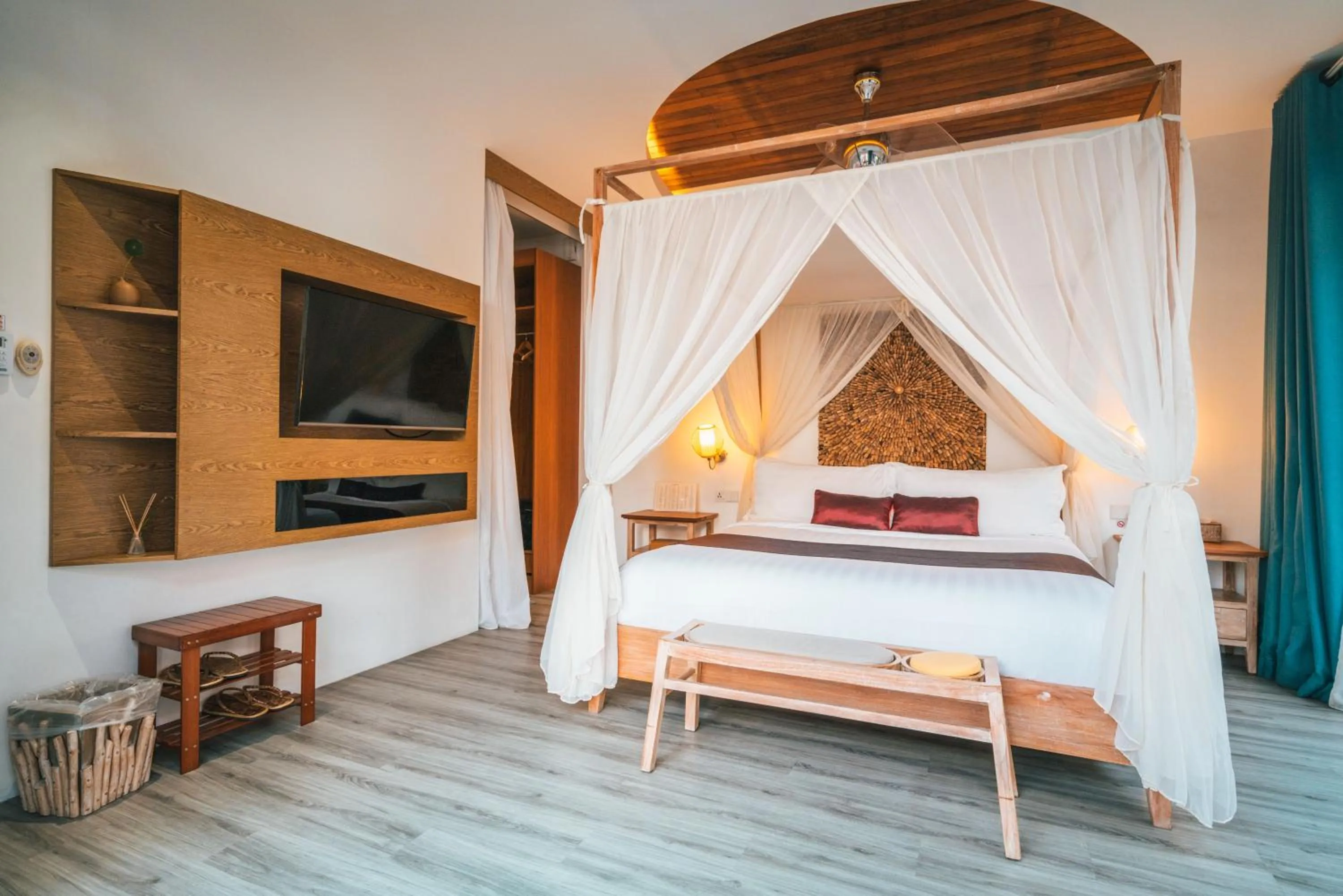 Bedroom, Bed in La Villa Langkawi - Private Pool