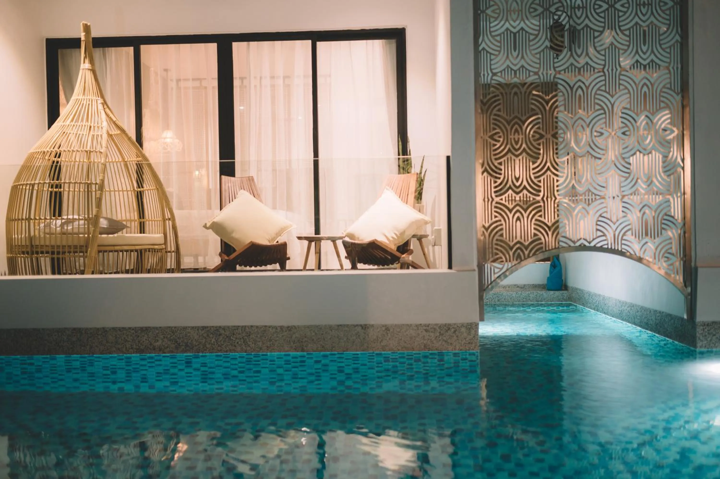 Seating area in La Villa Langkawi - Private Pool