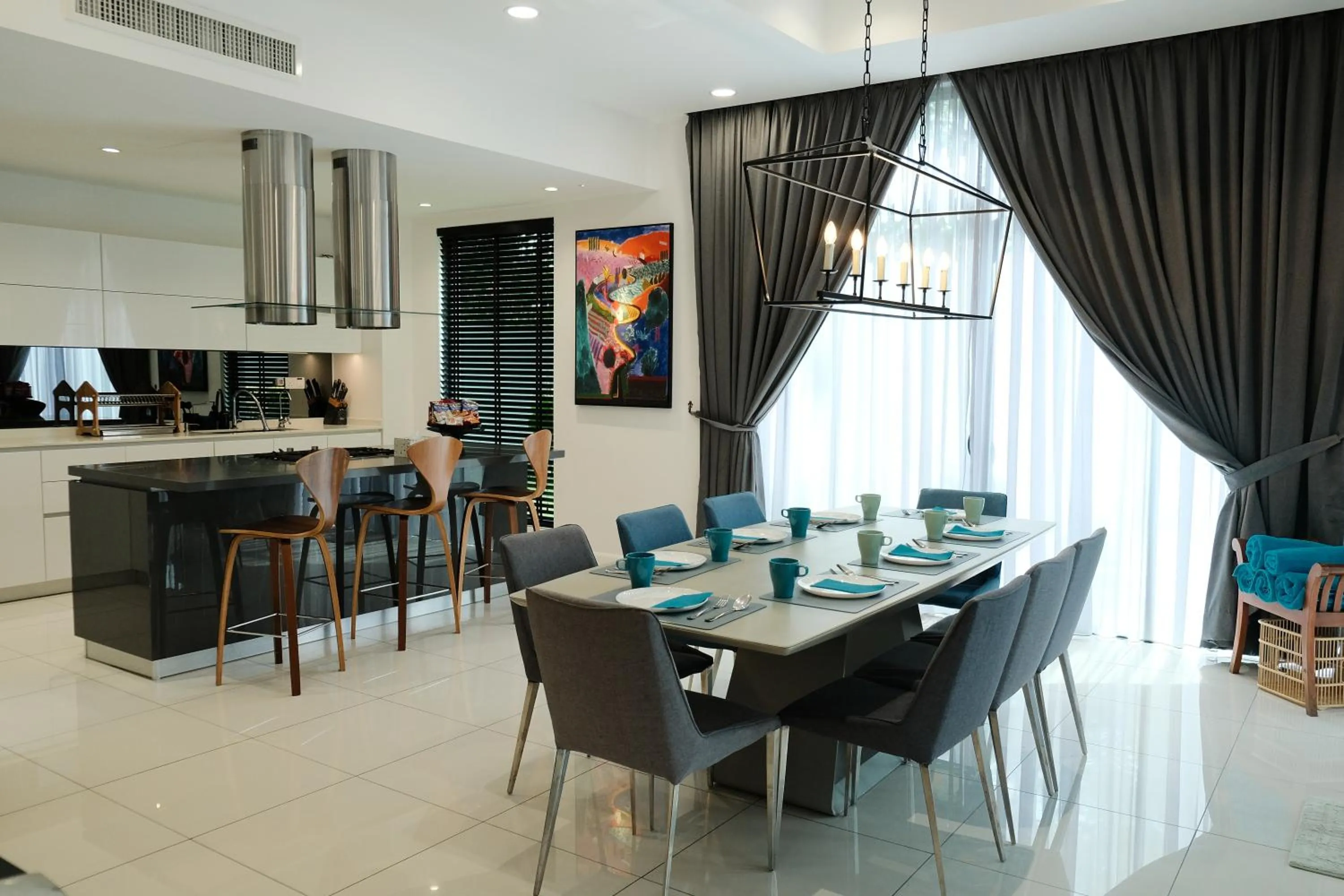 Dining area in La Villa Langkawi - Private Pool