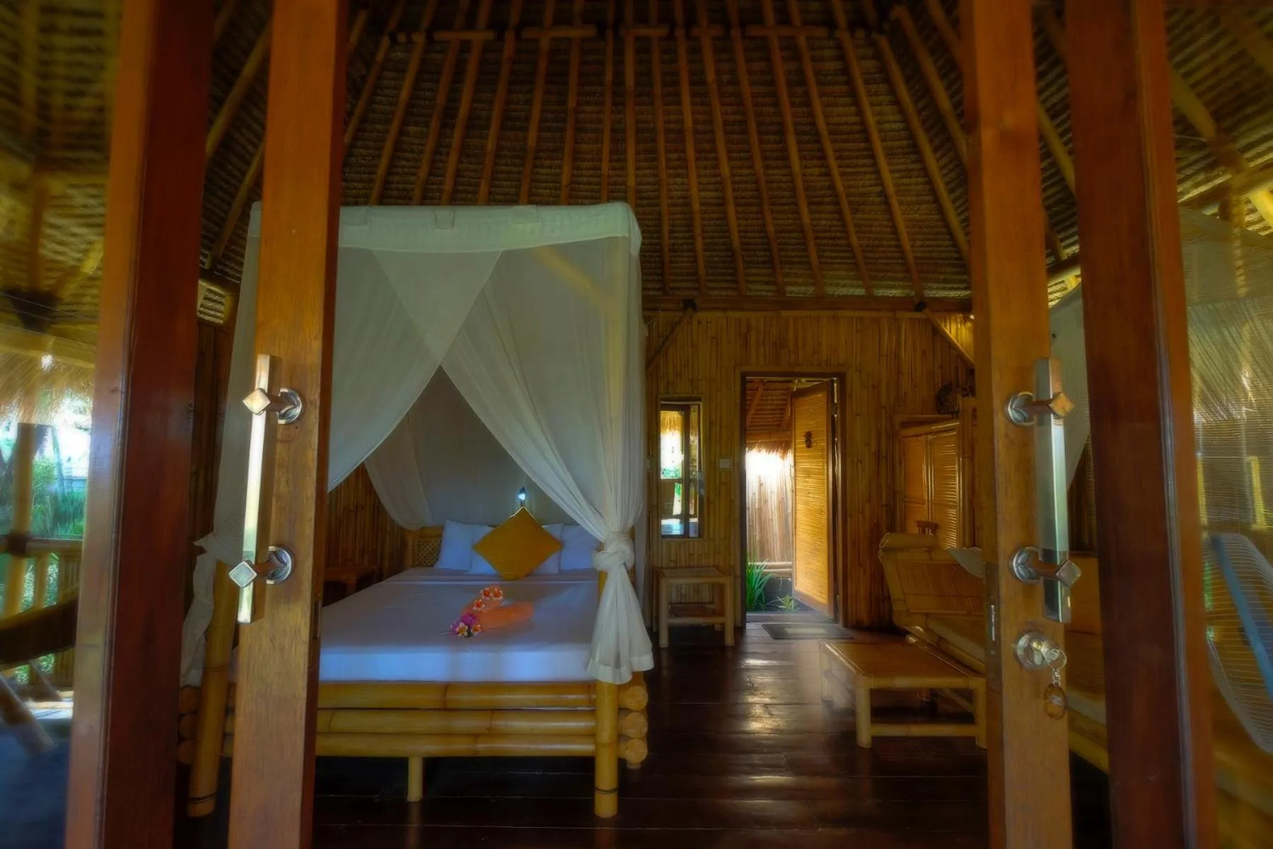 Bedroom, Bed in Rinjani Beach Eco Resort
