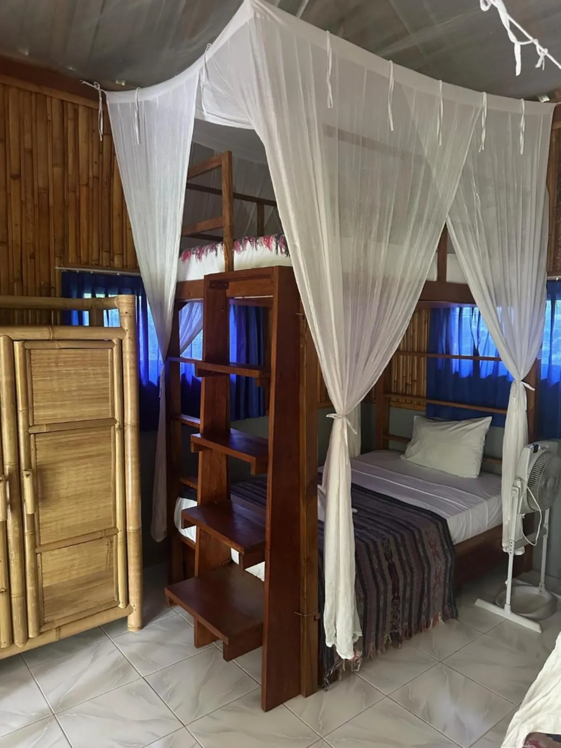 bunk bed, Bed in Rinjani Beach Eco Resort