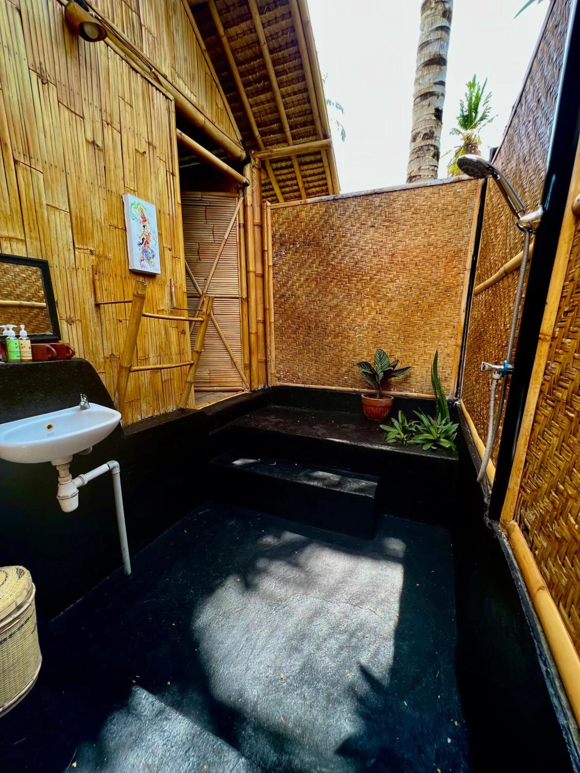Toilet in Rinjani Beach Eco Resort