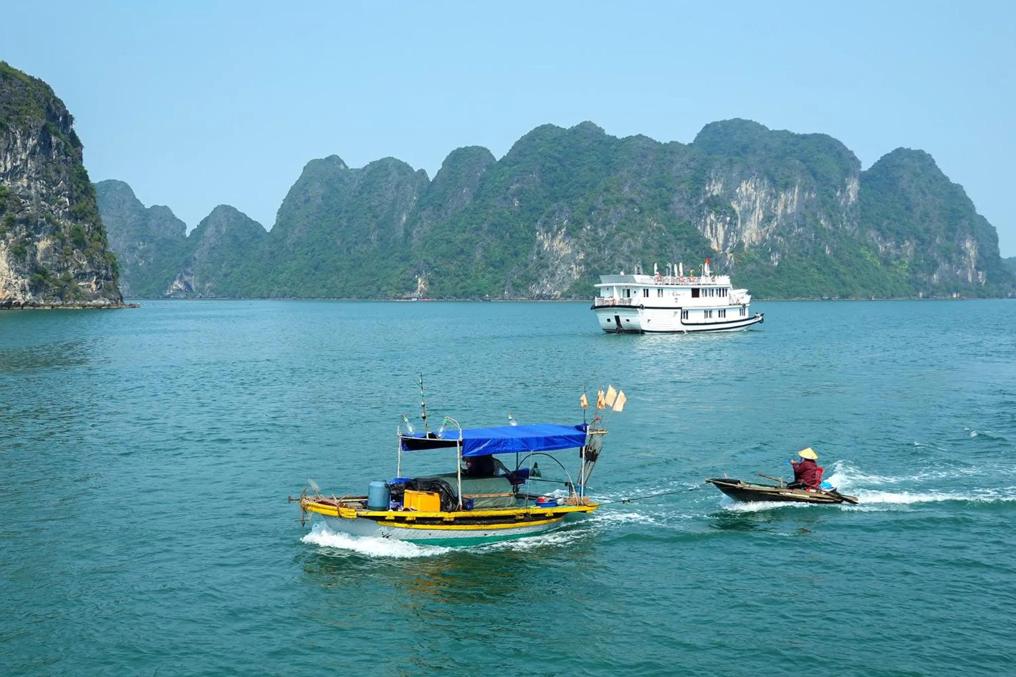 Natural landscape in Halong Fantasea Cruise