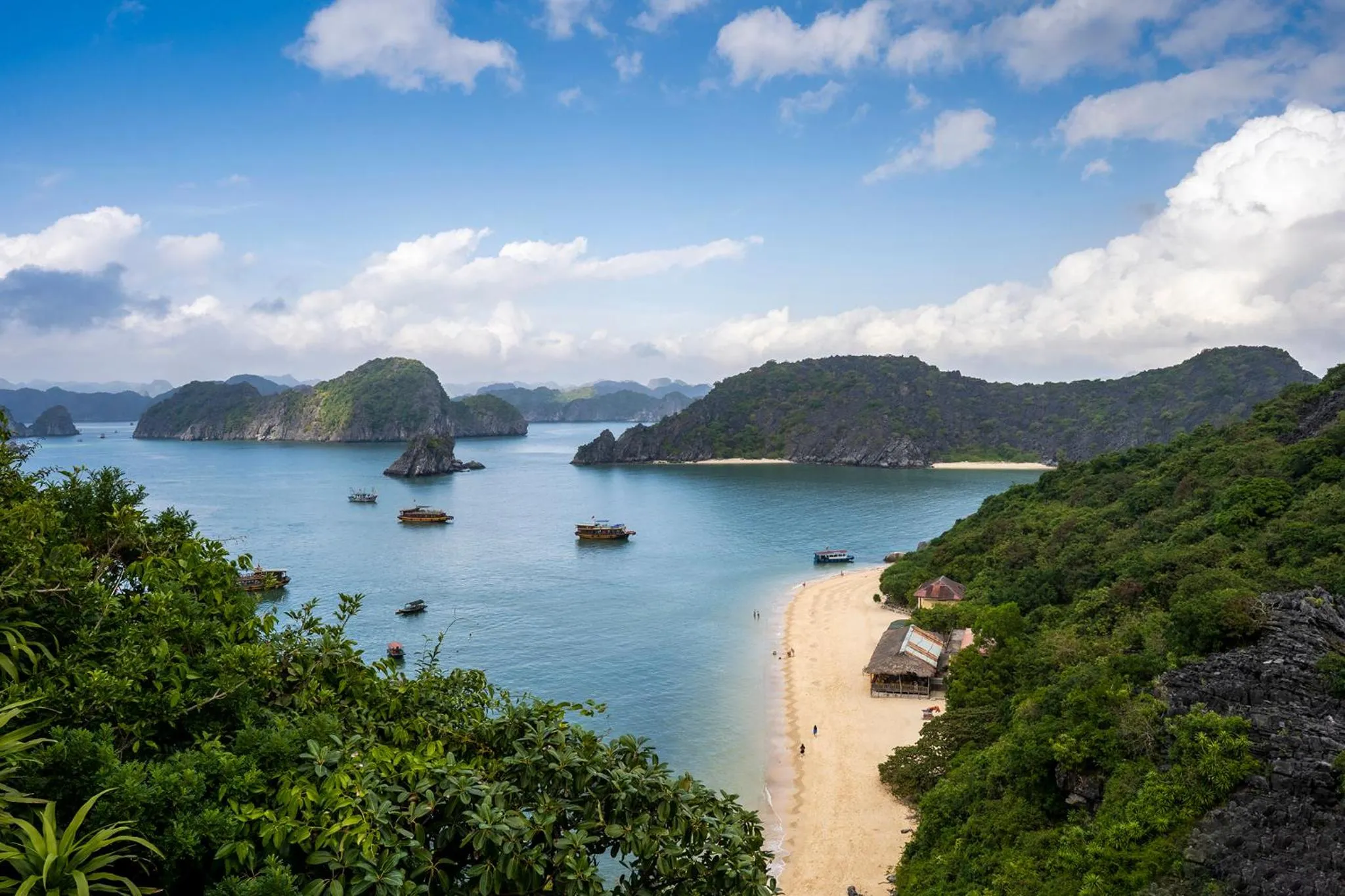 Natural landscape in Halong Fantasea Cruise