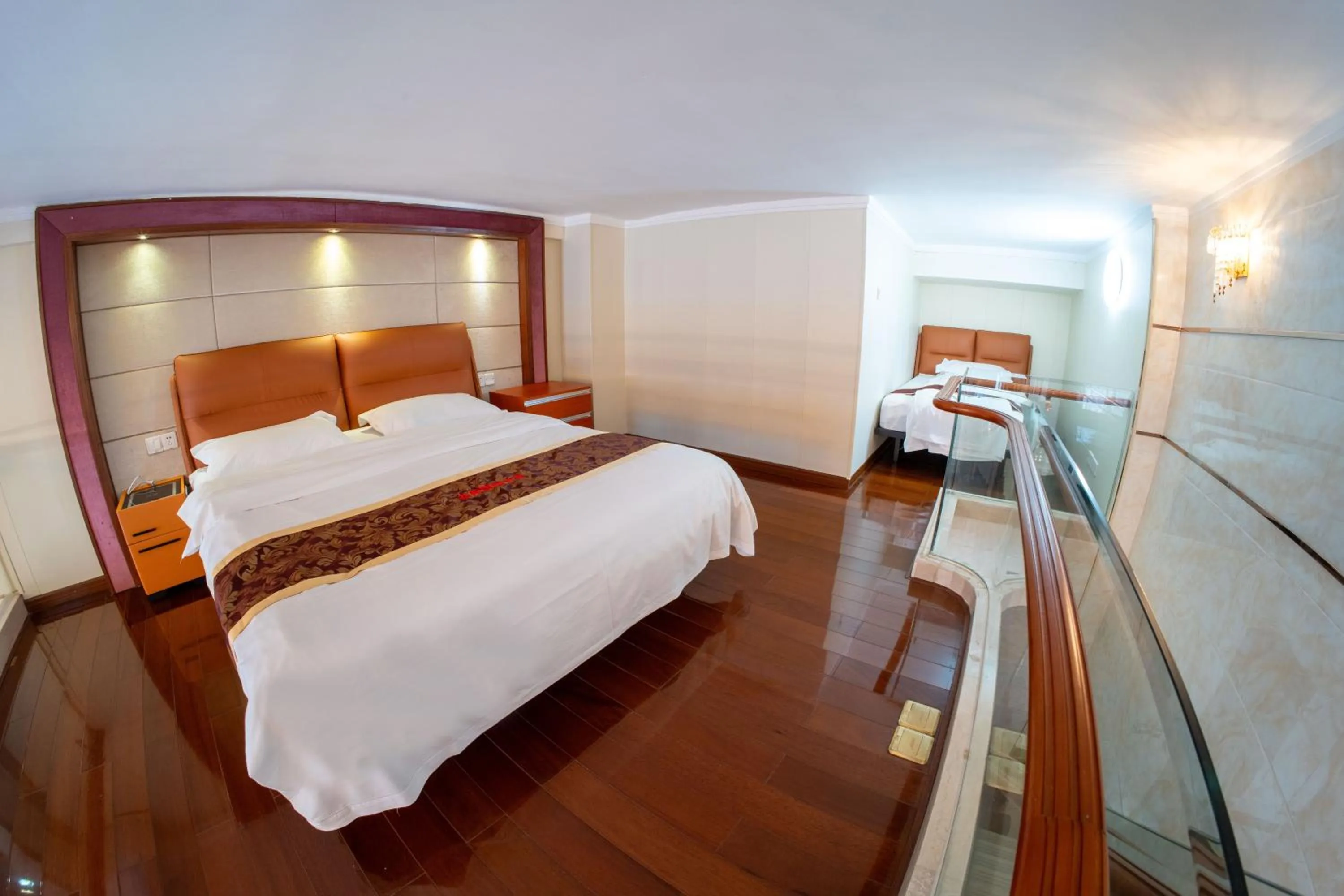 Bed in Louidon Mega Apartment Of Kam Rueng Plaza