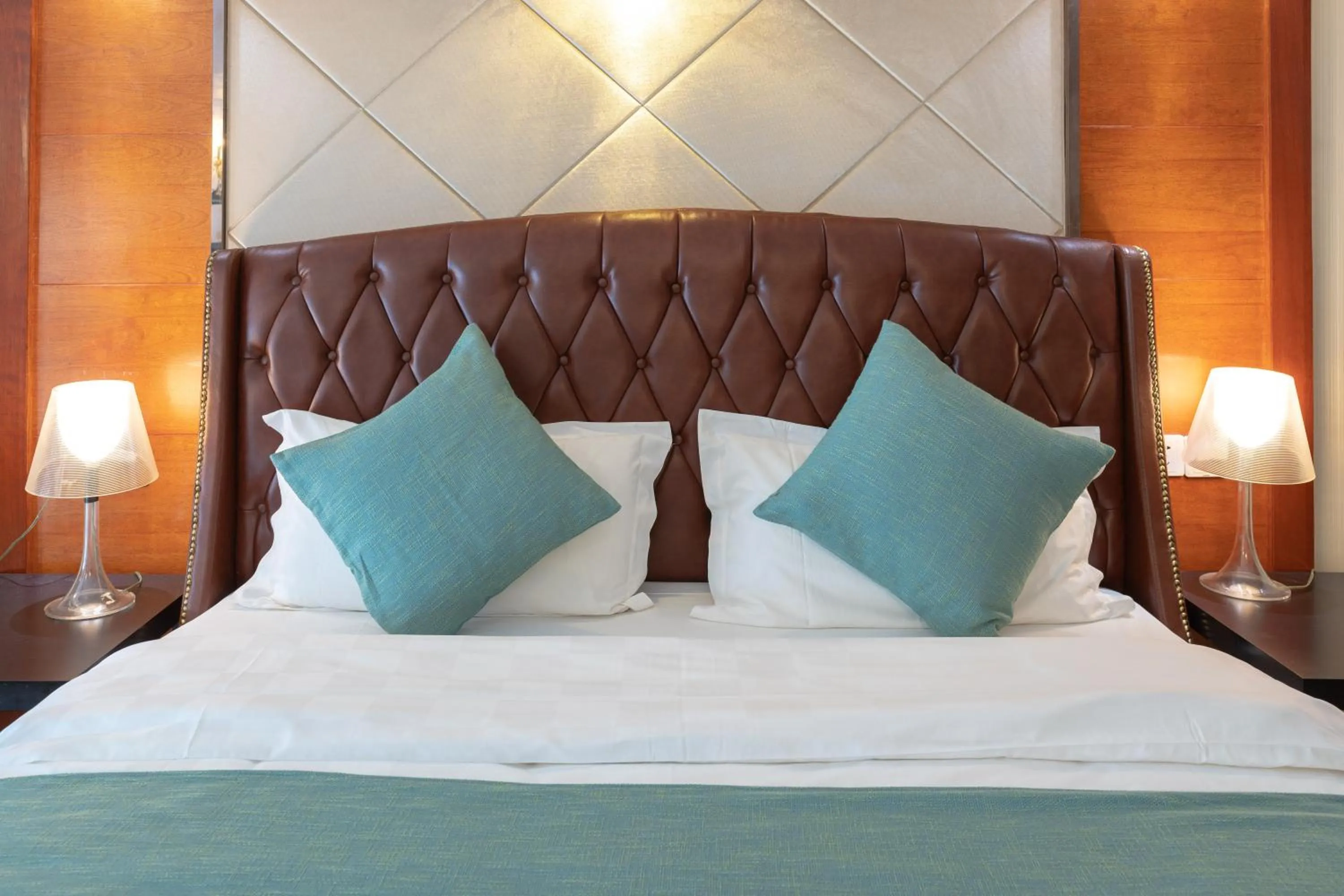 Bed in Louidon Mega Apartment Of Kam Rueng Plaza - Sunshine Apartment