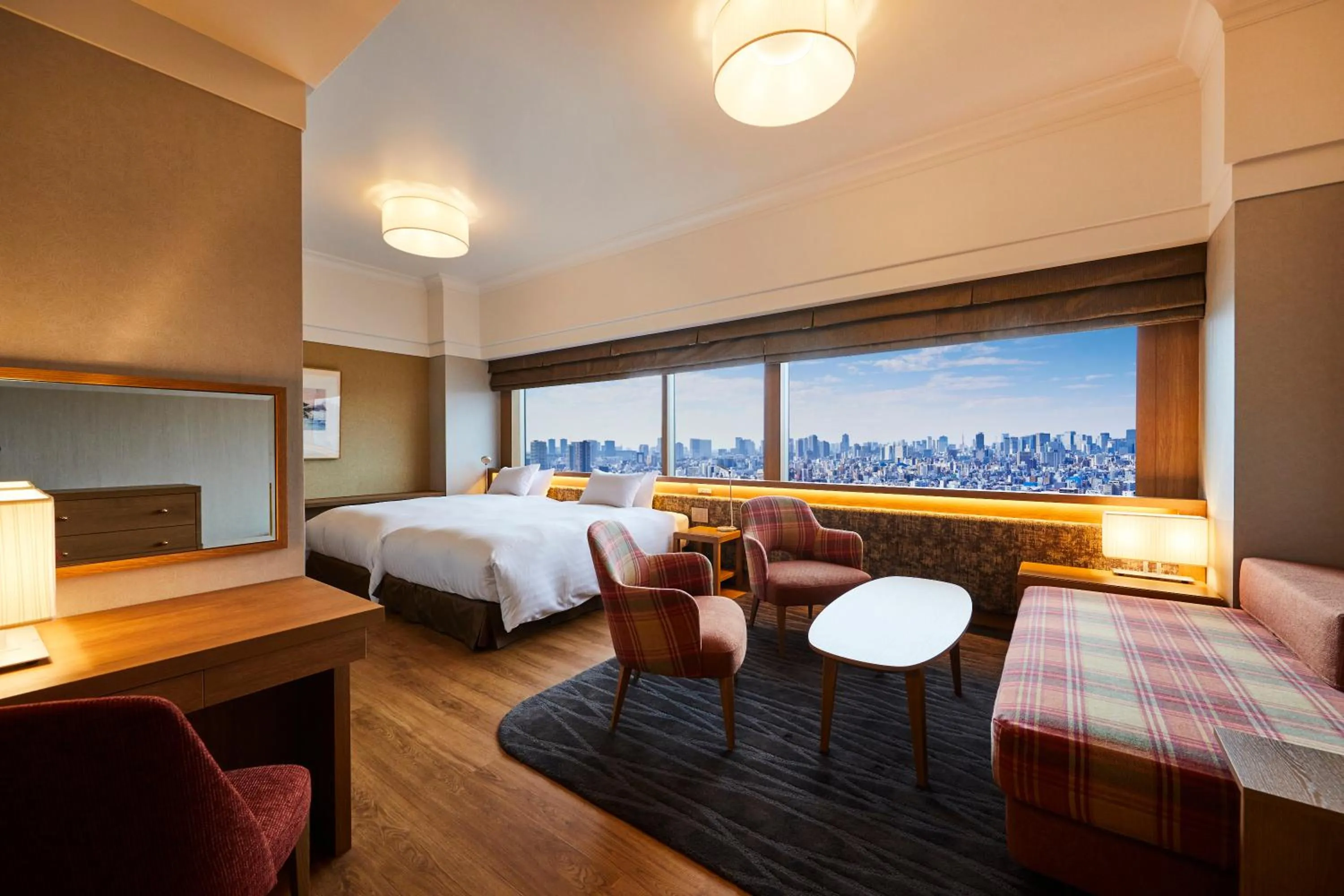 City view, Bed in Tobu Hotel Levant Tokyo