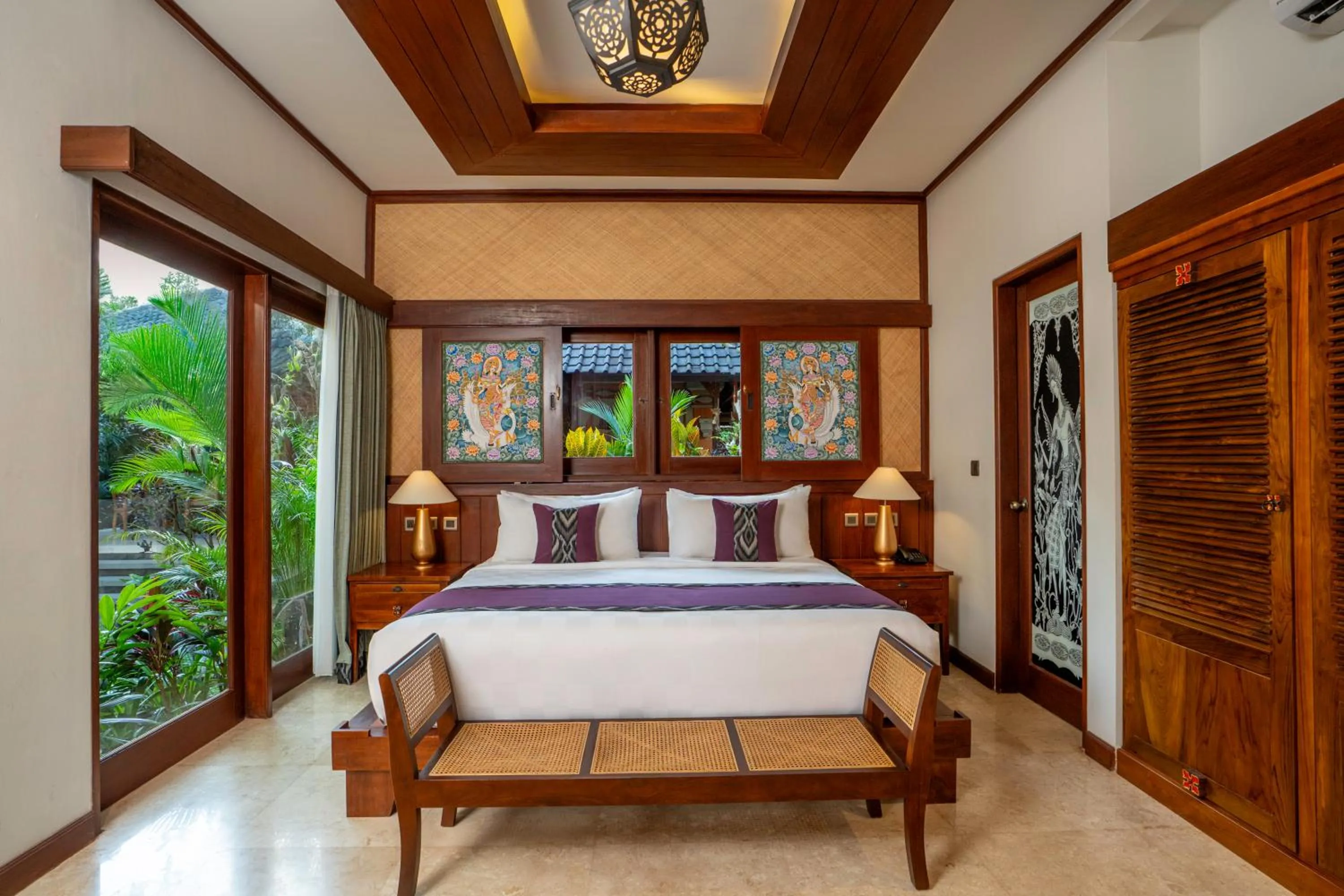 Bedroom, Bed in Puri Saraswati Dijiwa Ubud