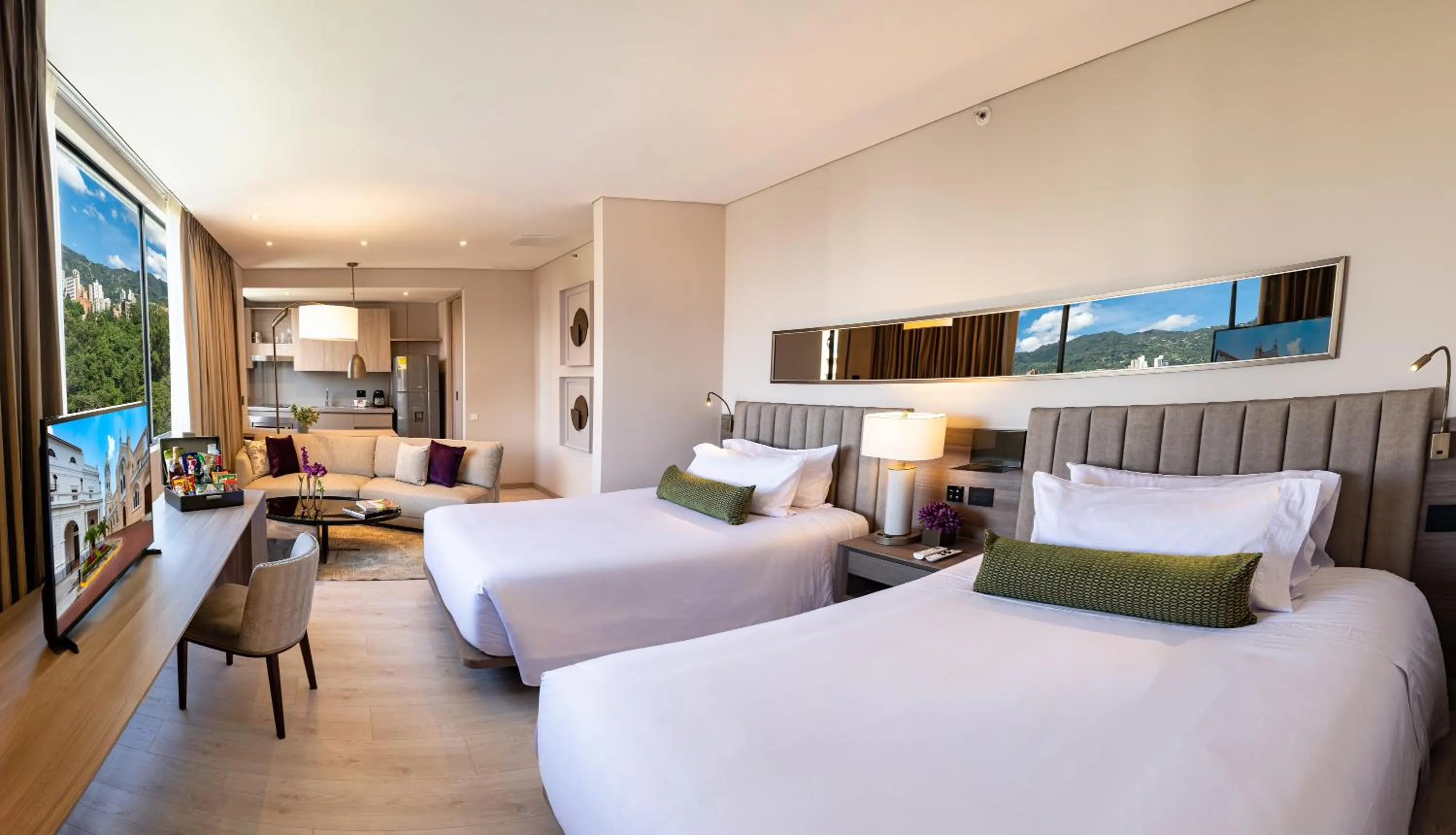 Bedroom, Bed in Hotel York Luxury Suites Medellin by Preferred