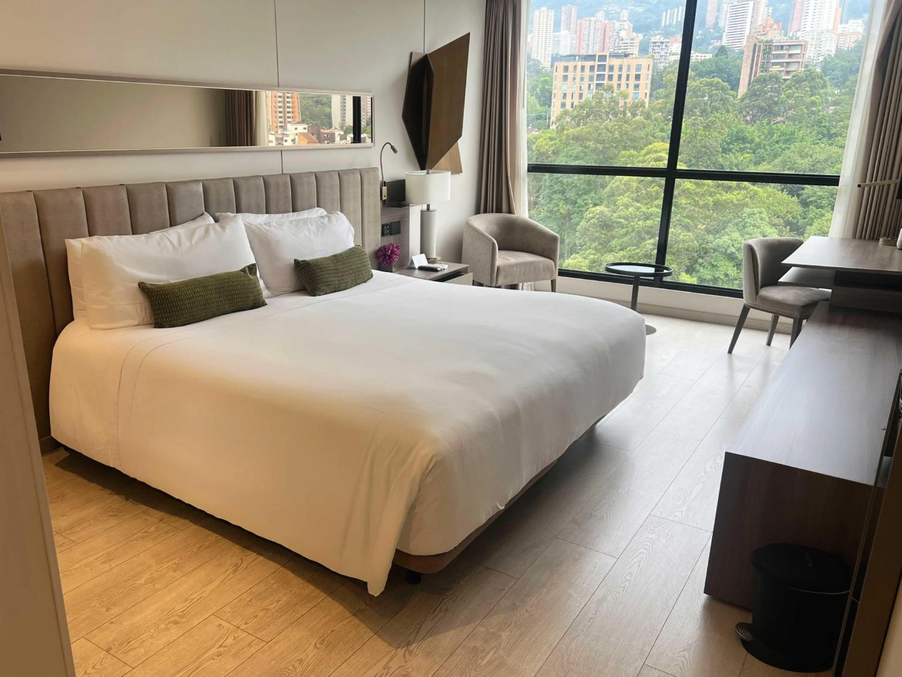 Bed in York Medellin, Curio Collection by Hilton