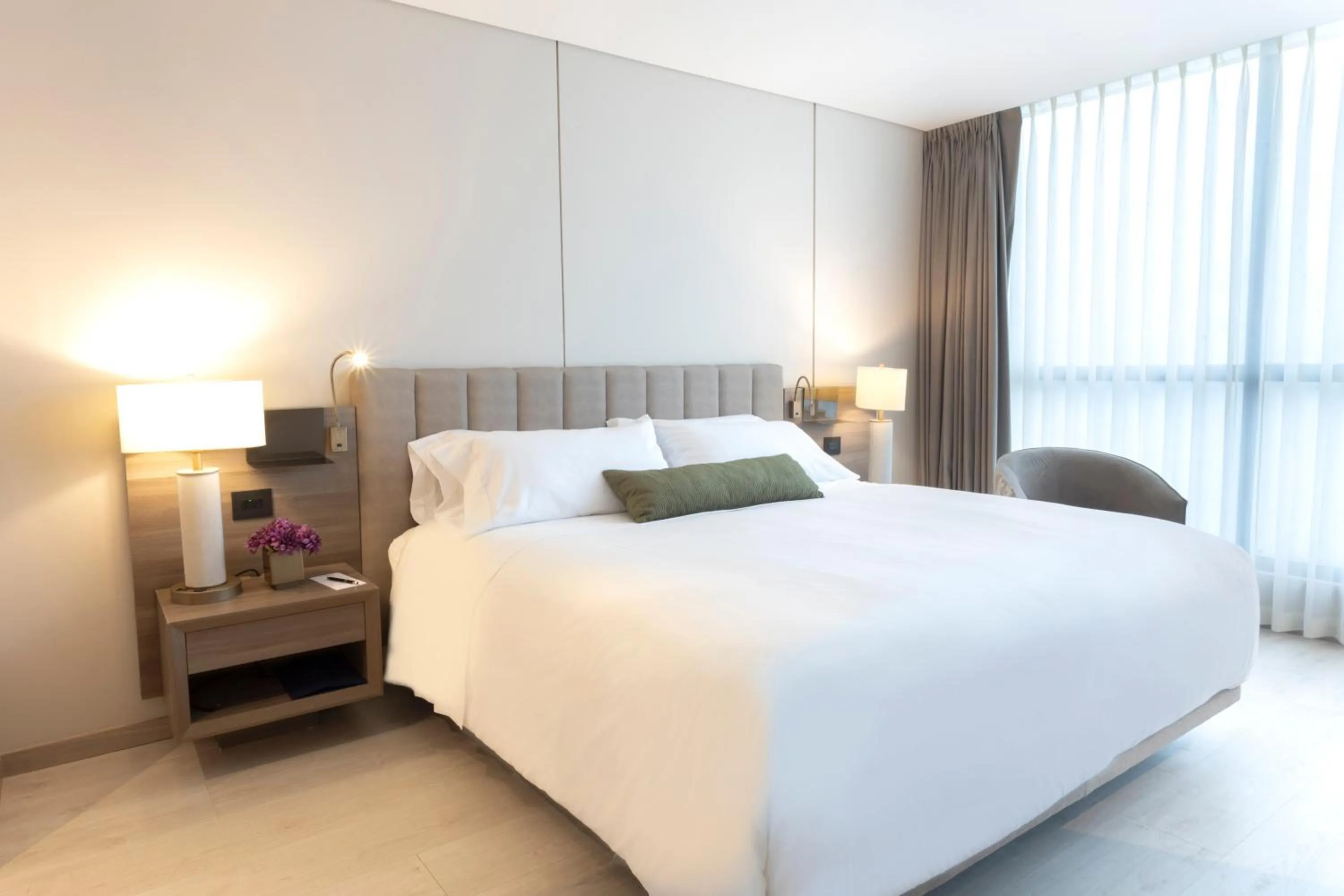 Bedroom, Bed in Hotel York Luxury Suites Medellin by Preferred