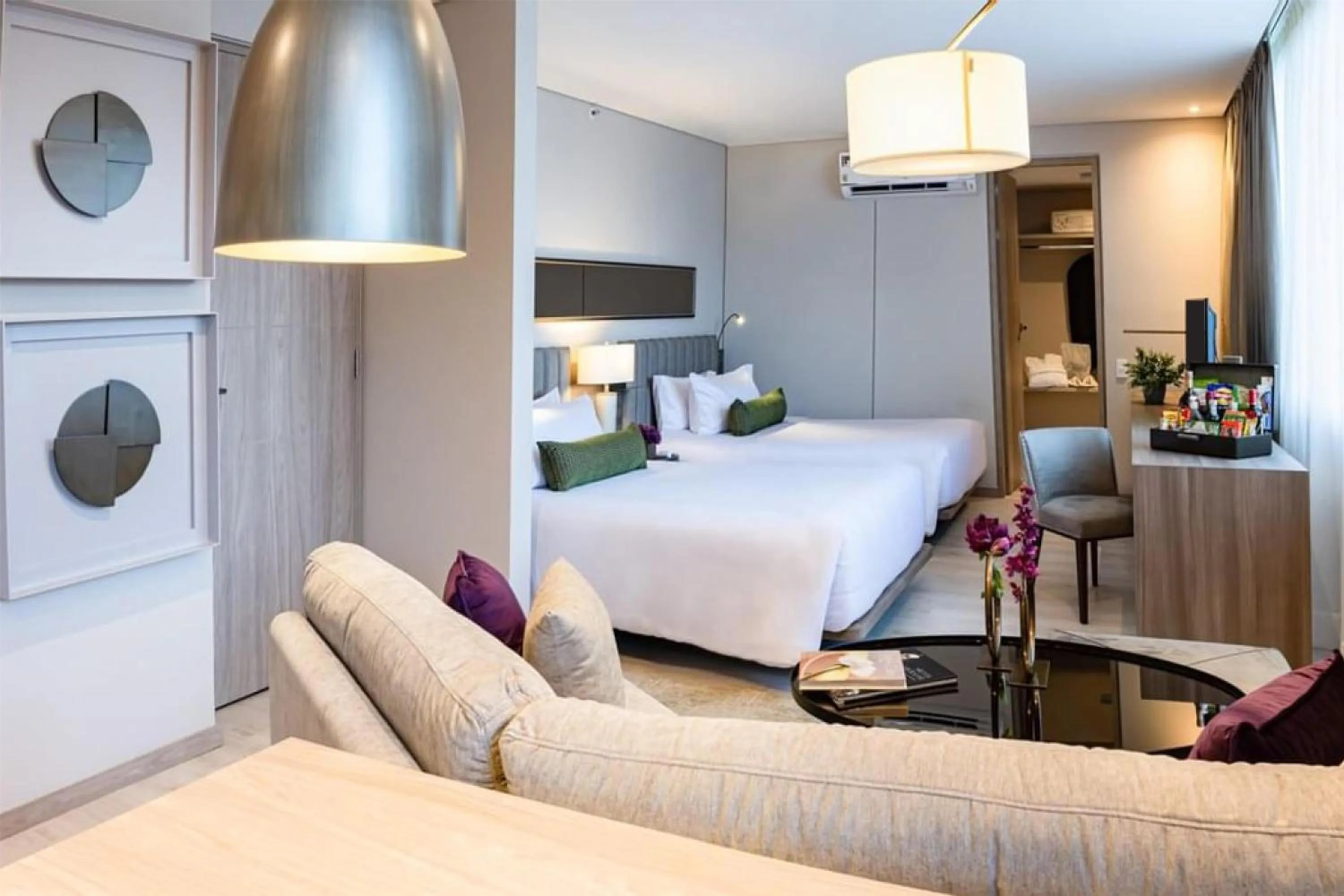 Bed in York Medellin, Curio Collection by Hilton