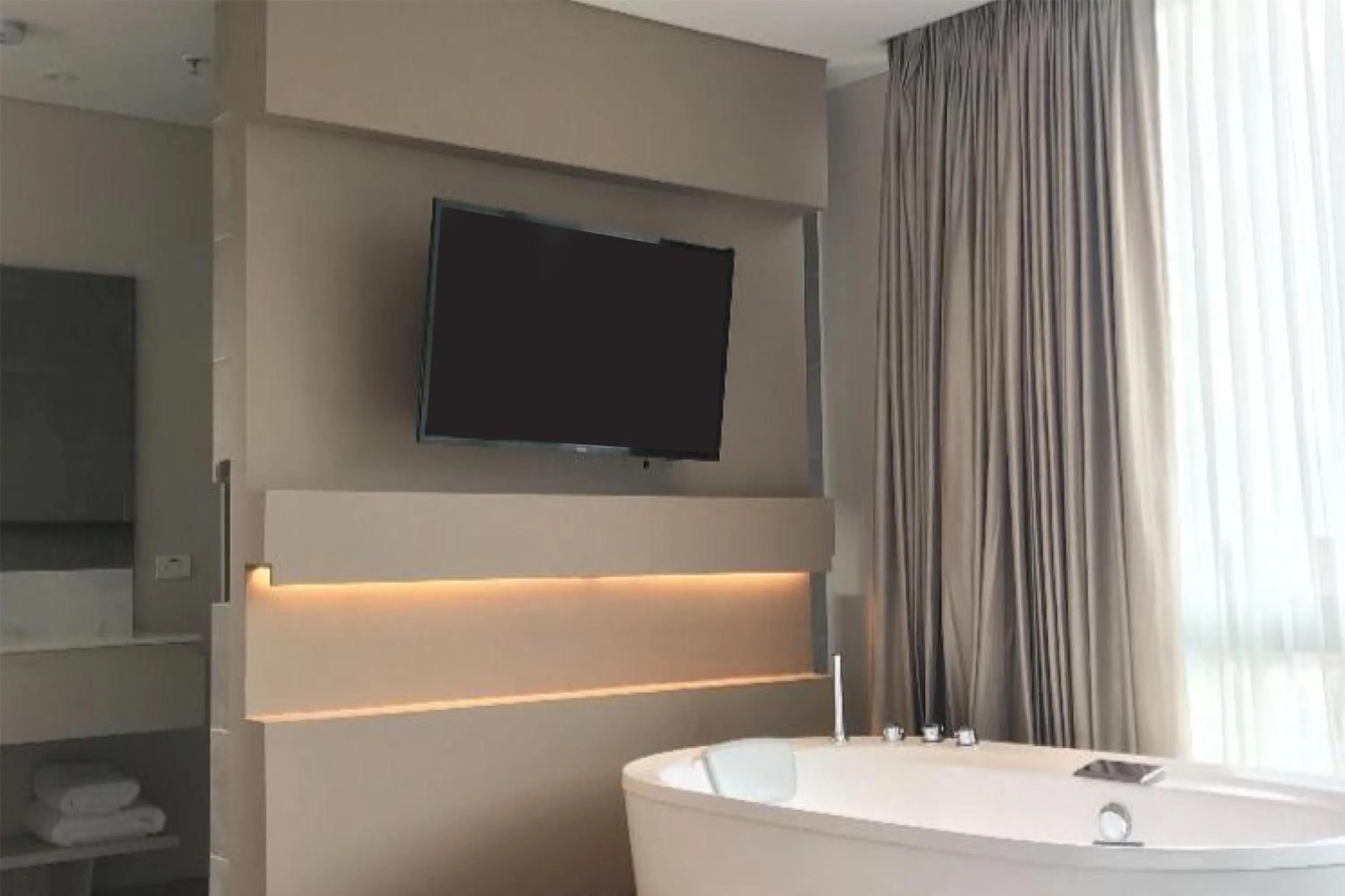 Bathroom in York Medellin, Curio Collection by Hilton