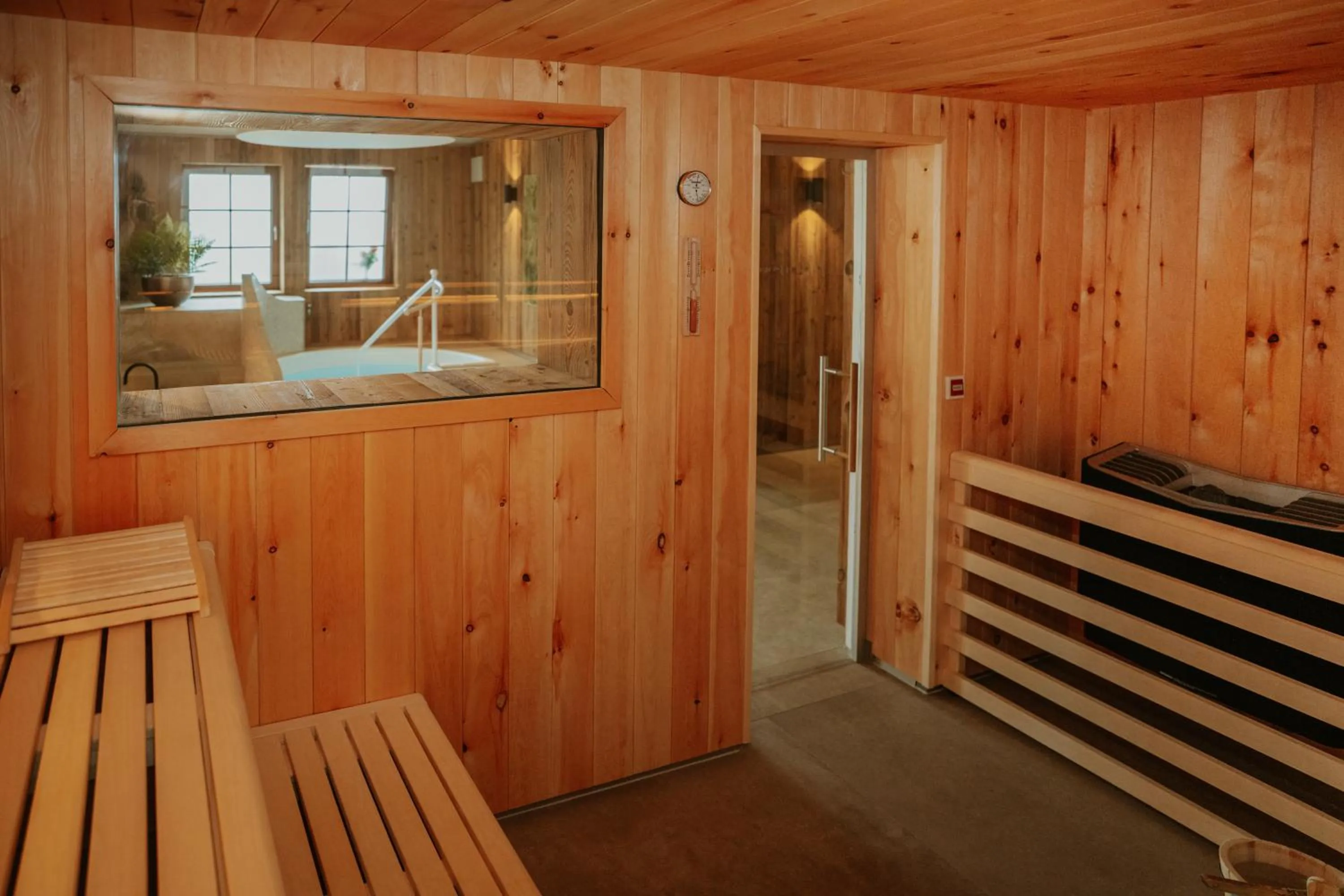 Sauna in Waldhotel Kreuztanne