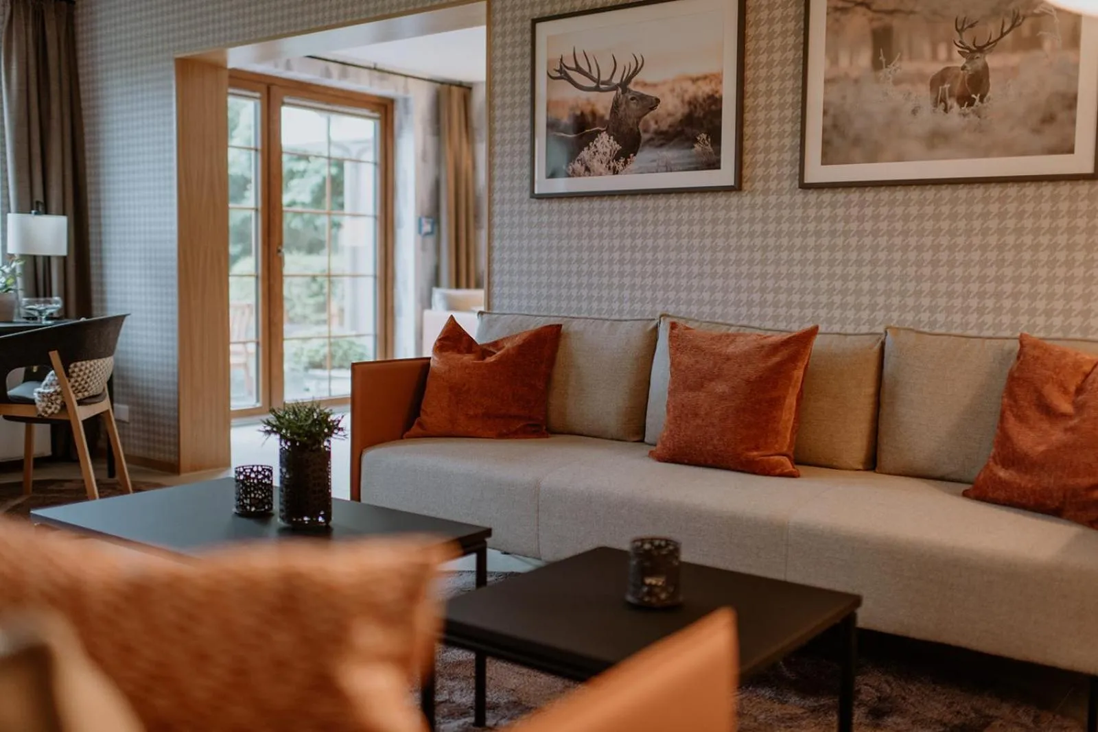 Library in Waldhotel Kreuztanne