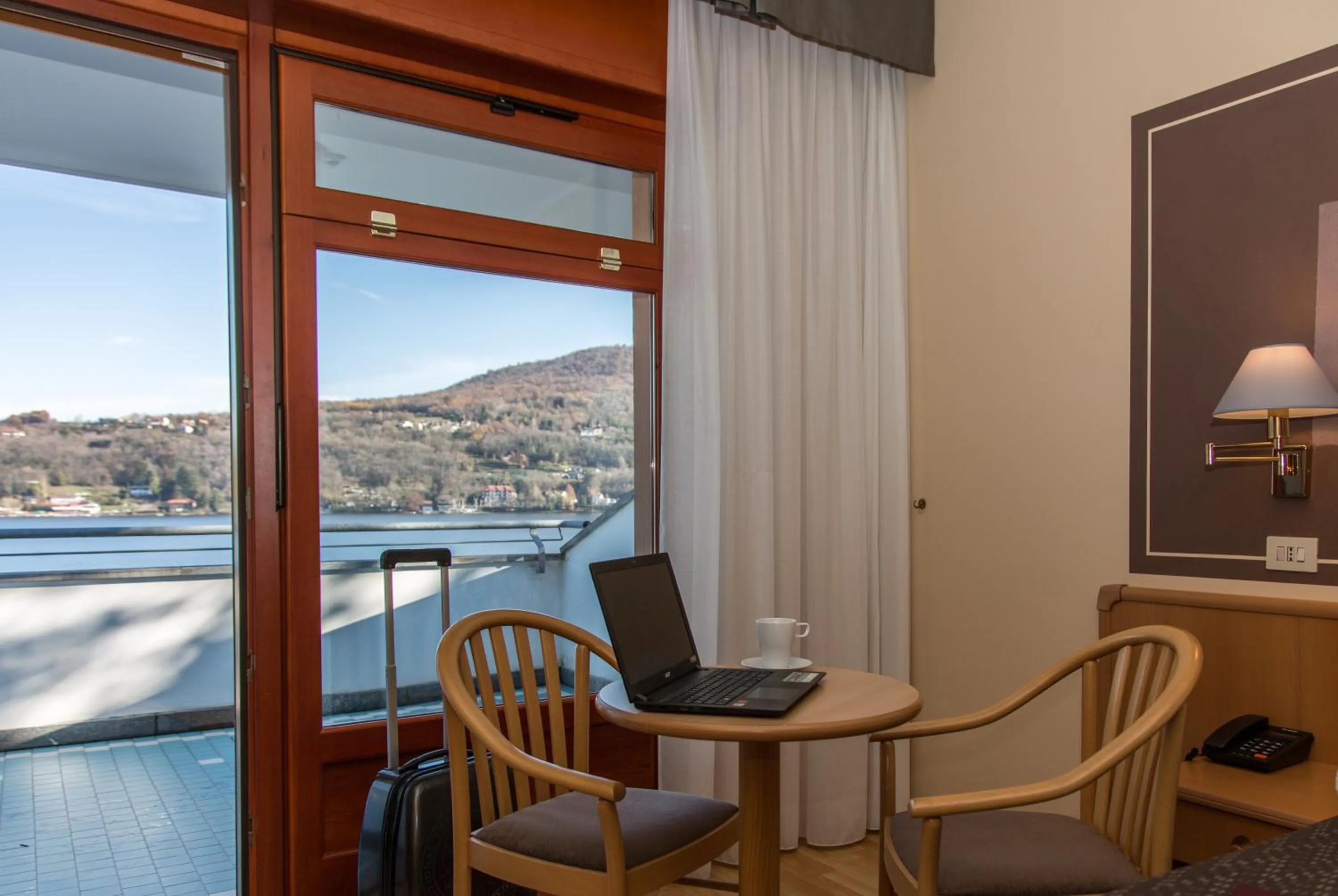 Balcony/Terrace in Hotel Chalet del Lago