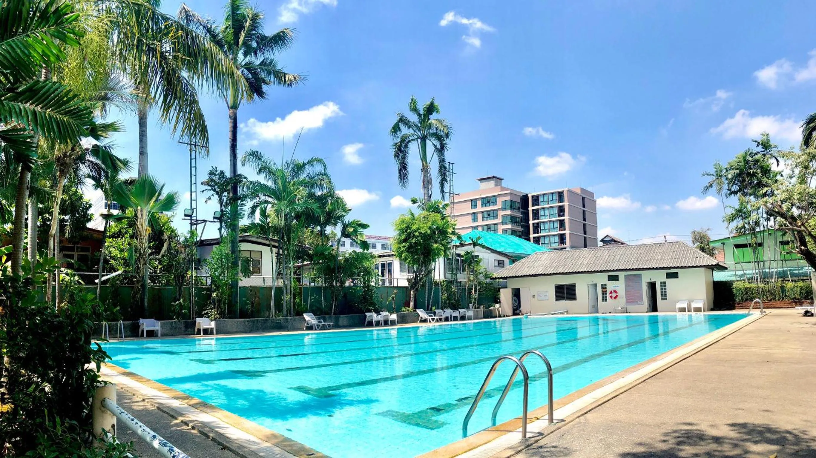 Swimming pool in D-haus Ladprao Residence