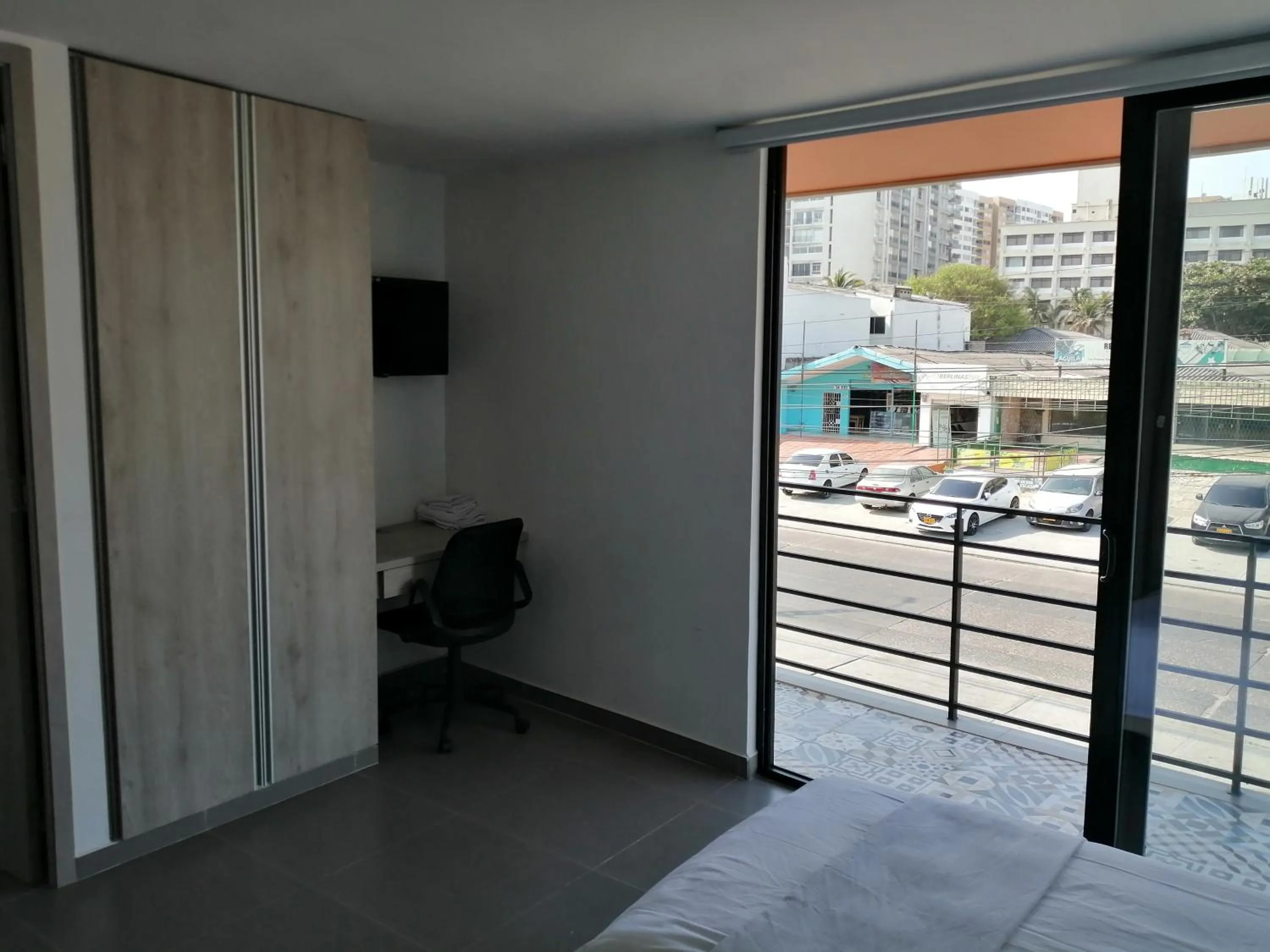 Bed in Berilo Deluxe Apartahotel