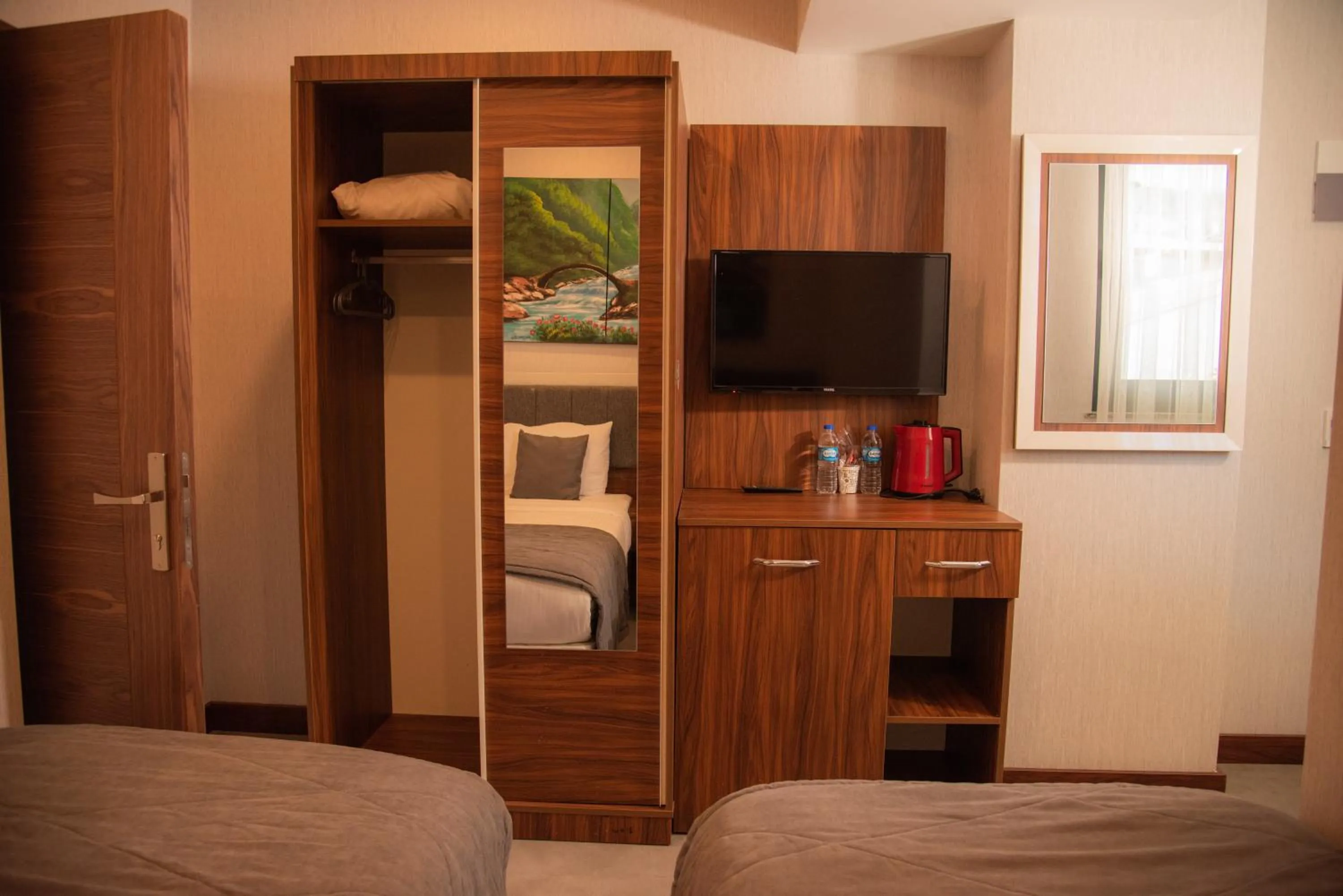 Bed in Deryaman Hotel Trabzon