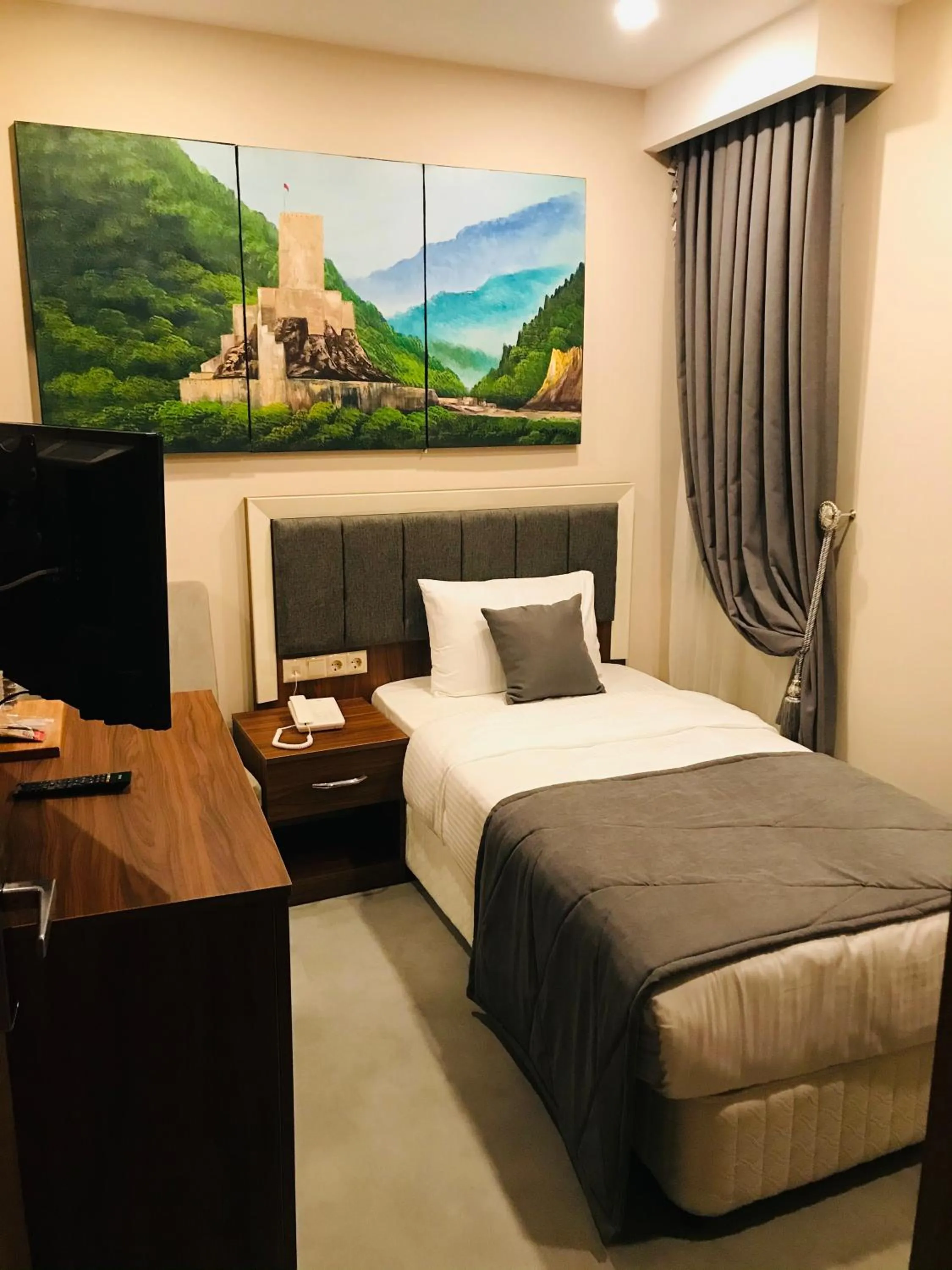 Bed in Deryaman Hotel Trabzon