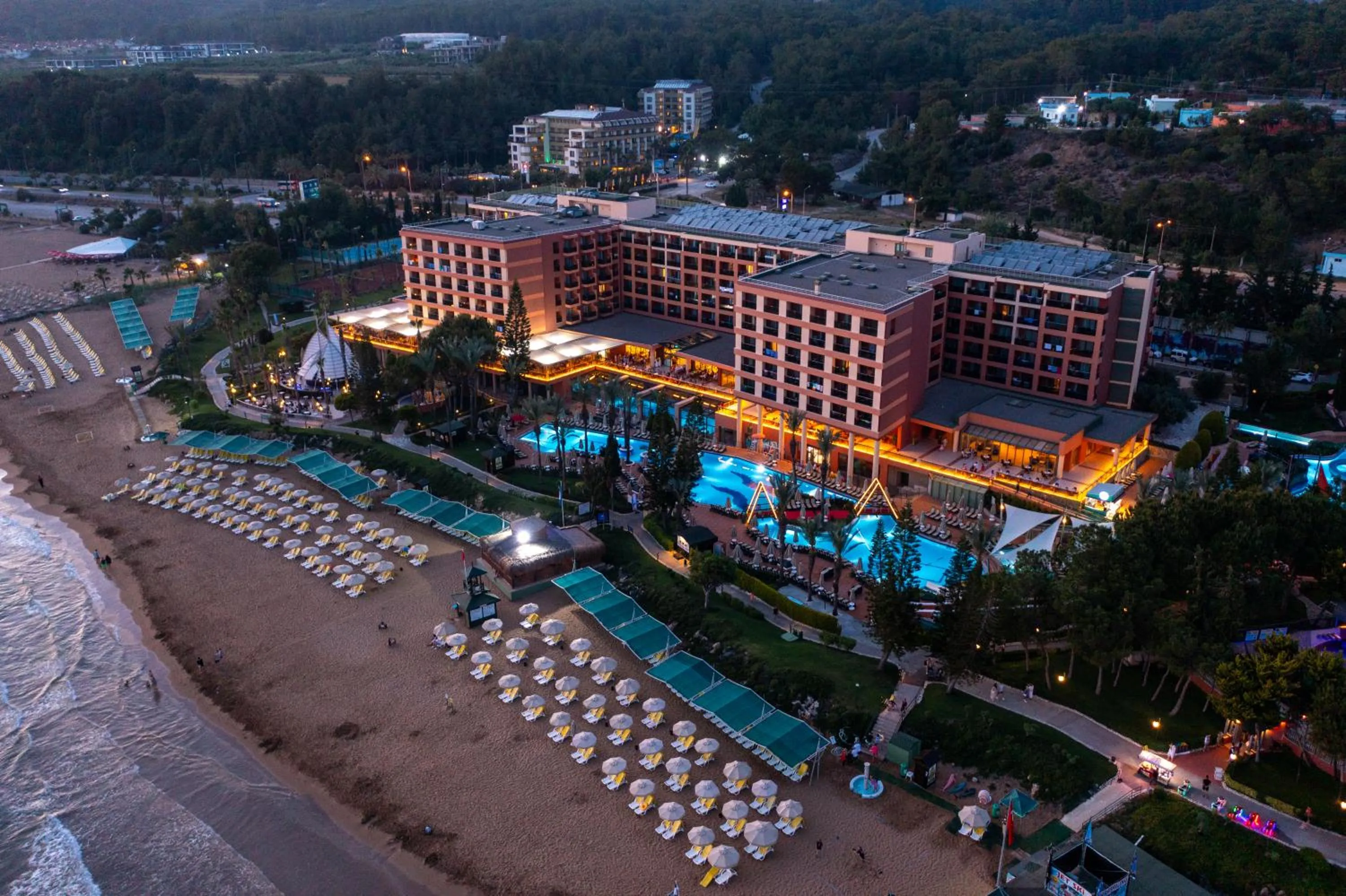 Property building in AQI Pegasos Royal