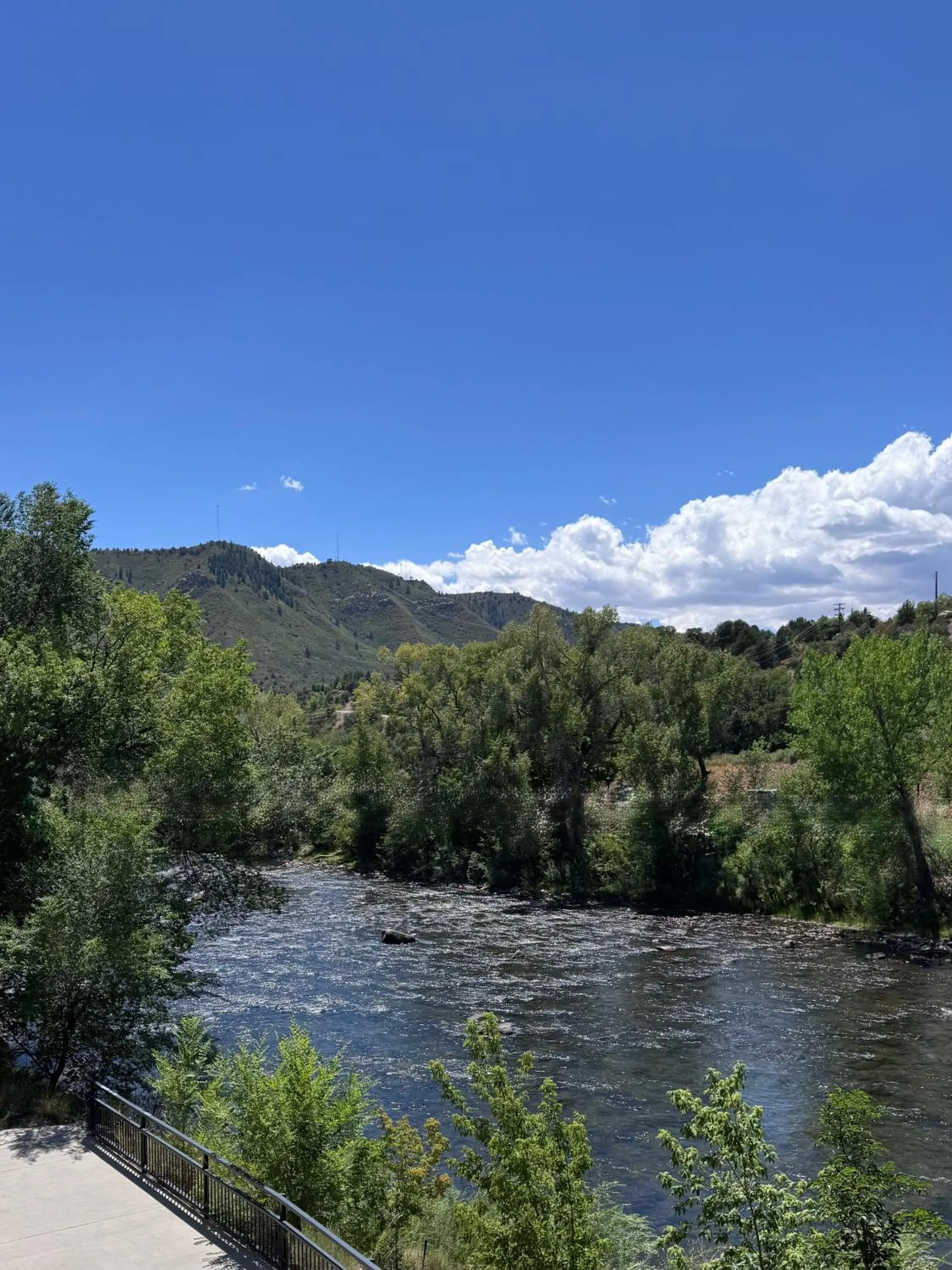 View (from property/room) in Holiday Inn Express Durango Downtown- Animas River