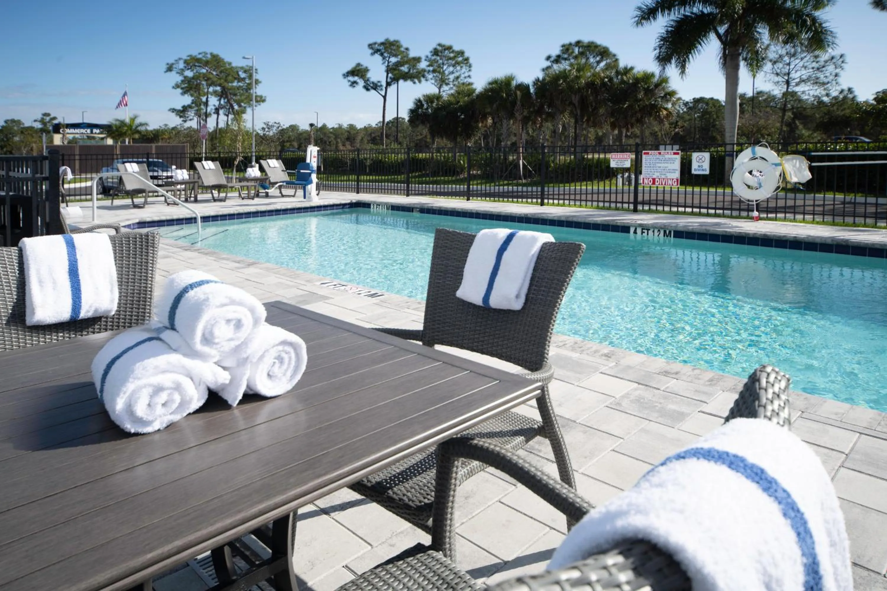 Swimming pool in Holiday Inn Express & Suites - Fort Myers Airport by IHG