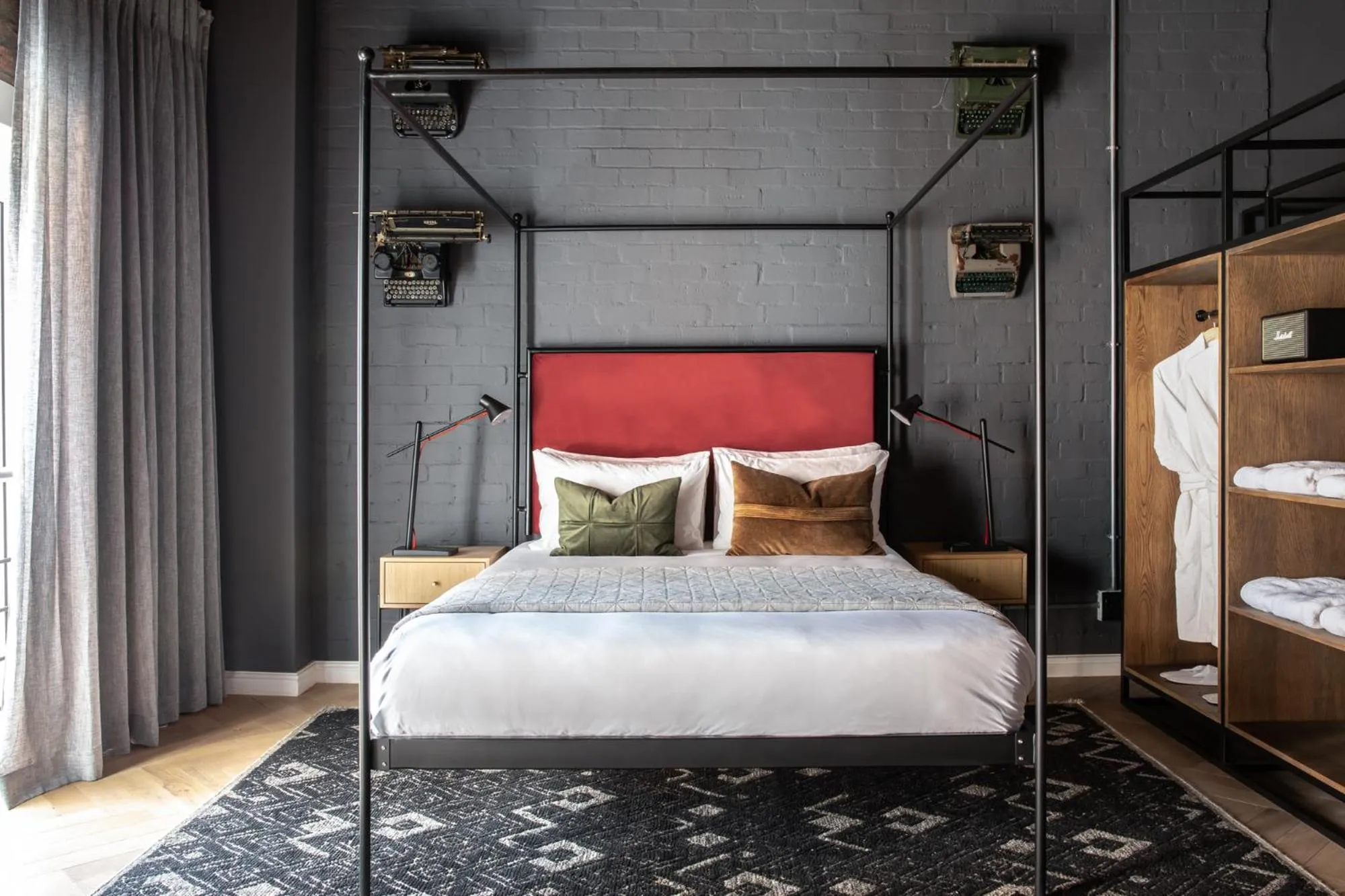 Bed in Old Foundry Hotel by Ideas Cartel