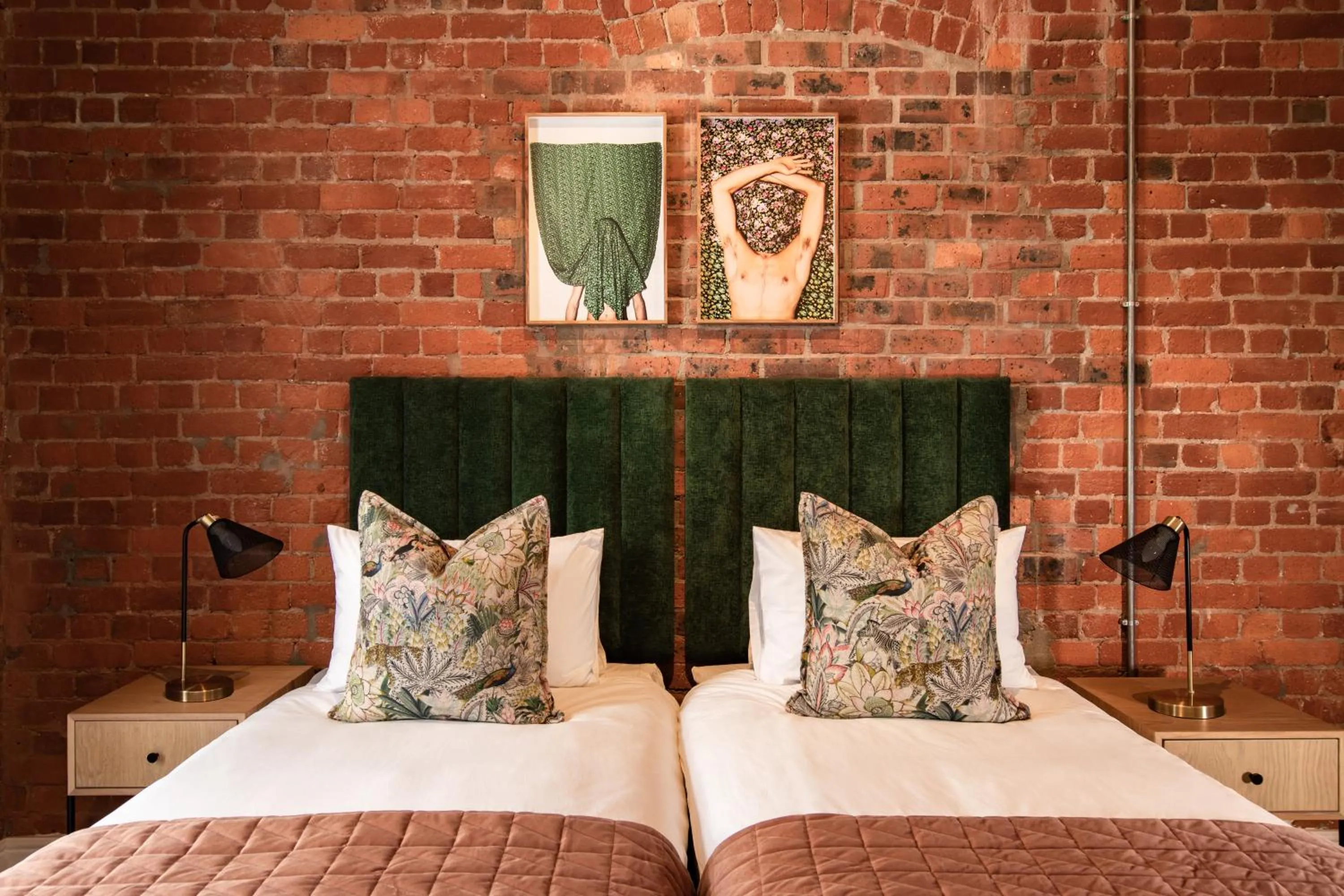 Bed in Old Foundry Hotel by Ideas Cartel