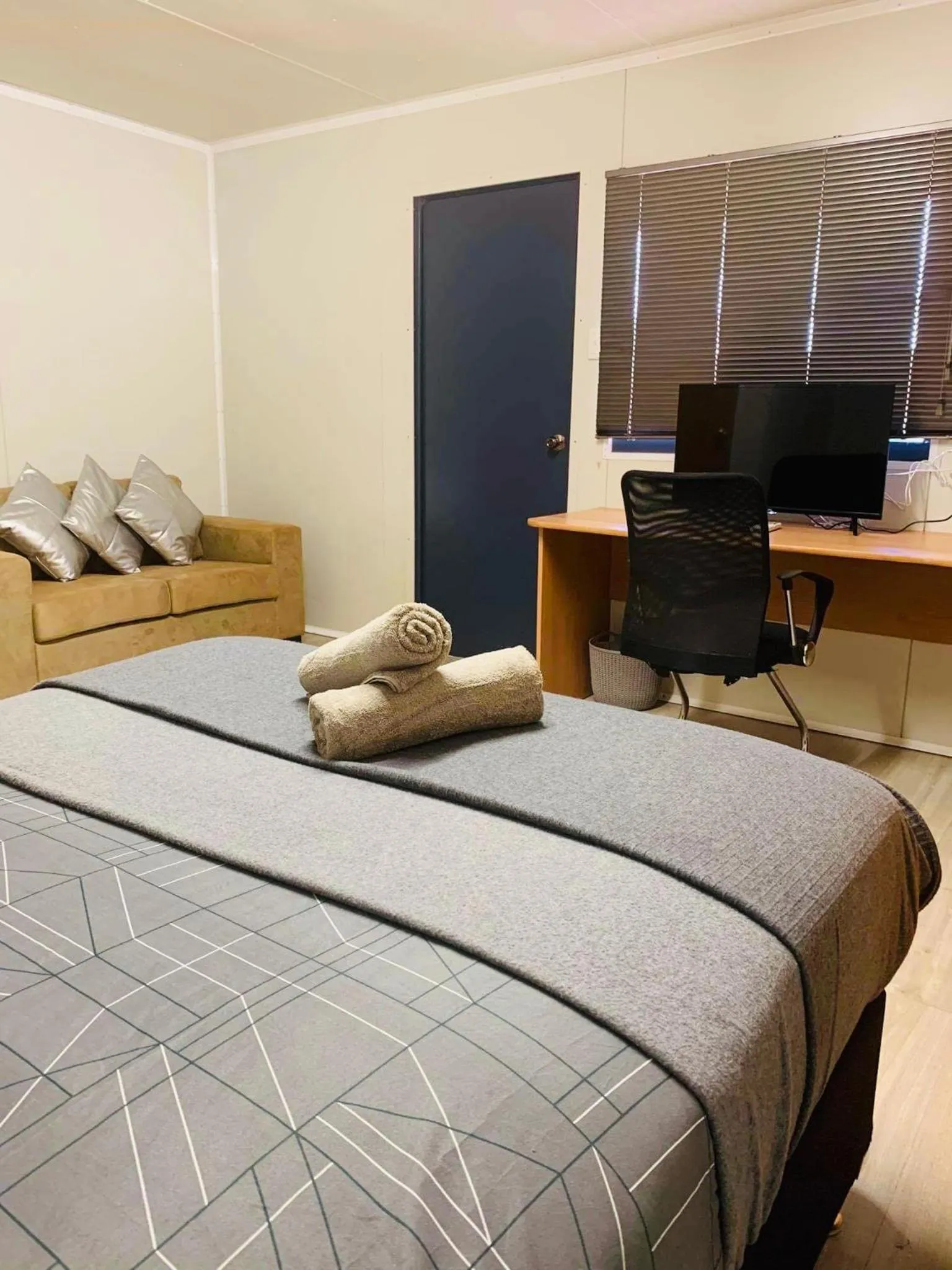 Bed in Riverside Hotel