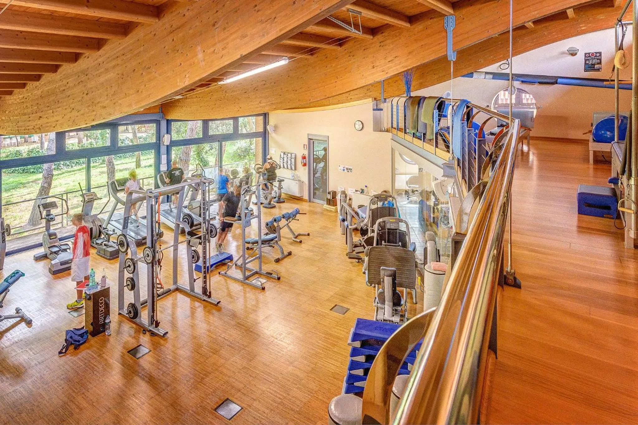 Fitness centre/facilities in Hotel Riva degli Etruschi