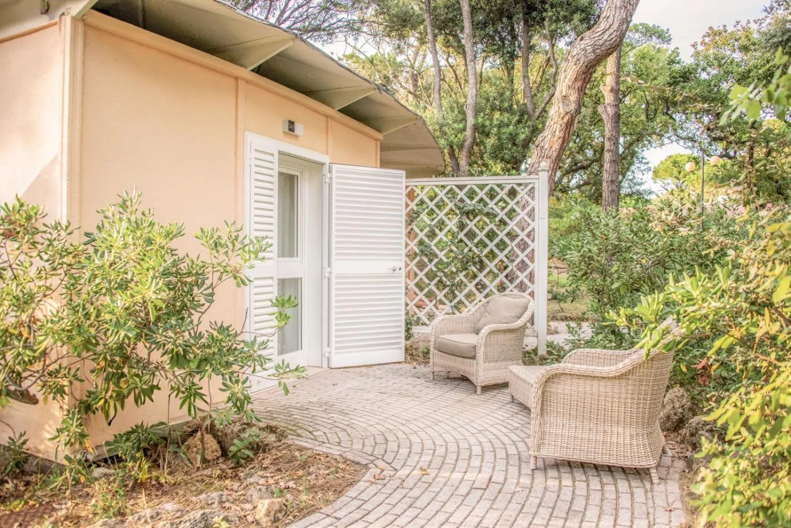Patio in Hotel Riva degli Etruschi