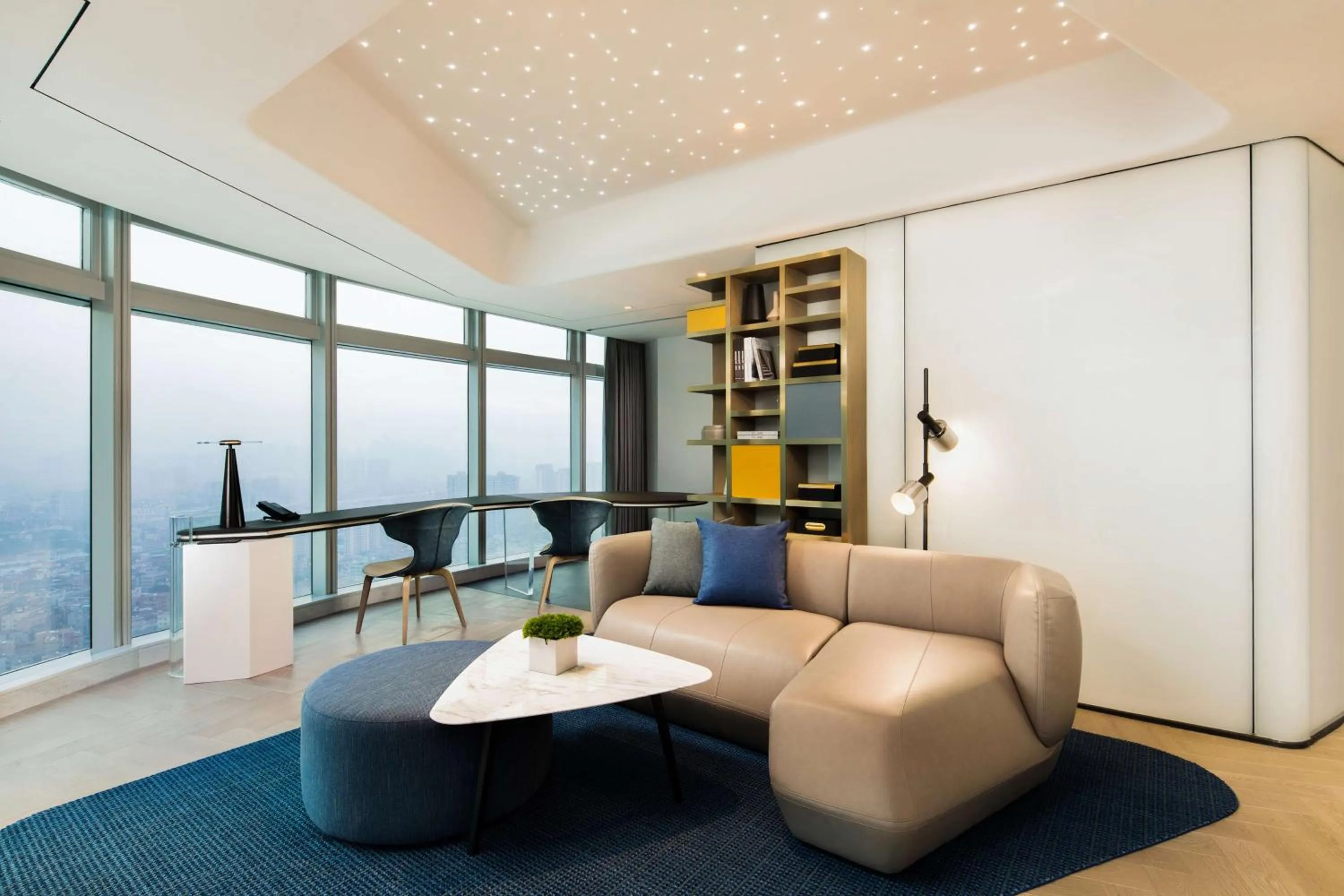 Living room in Doubletree by Hilton Foshan Nanhai- Close to Guangzhou Jiaokou Metro