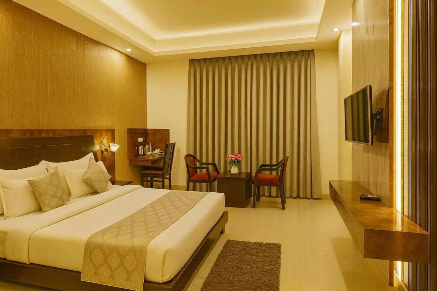 Photo of the whole room, Bed in Hotel Zion Inn, Cantonment, Varanasi