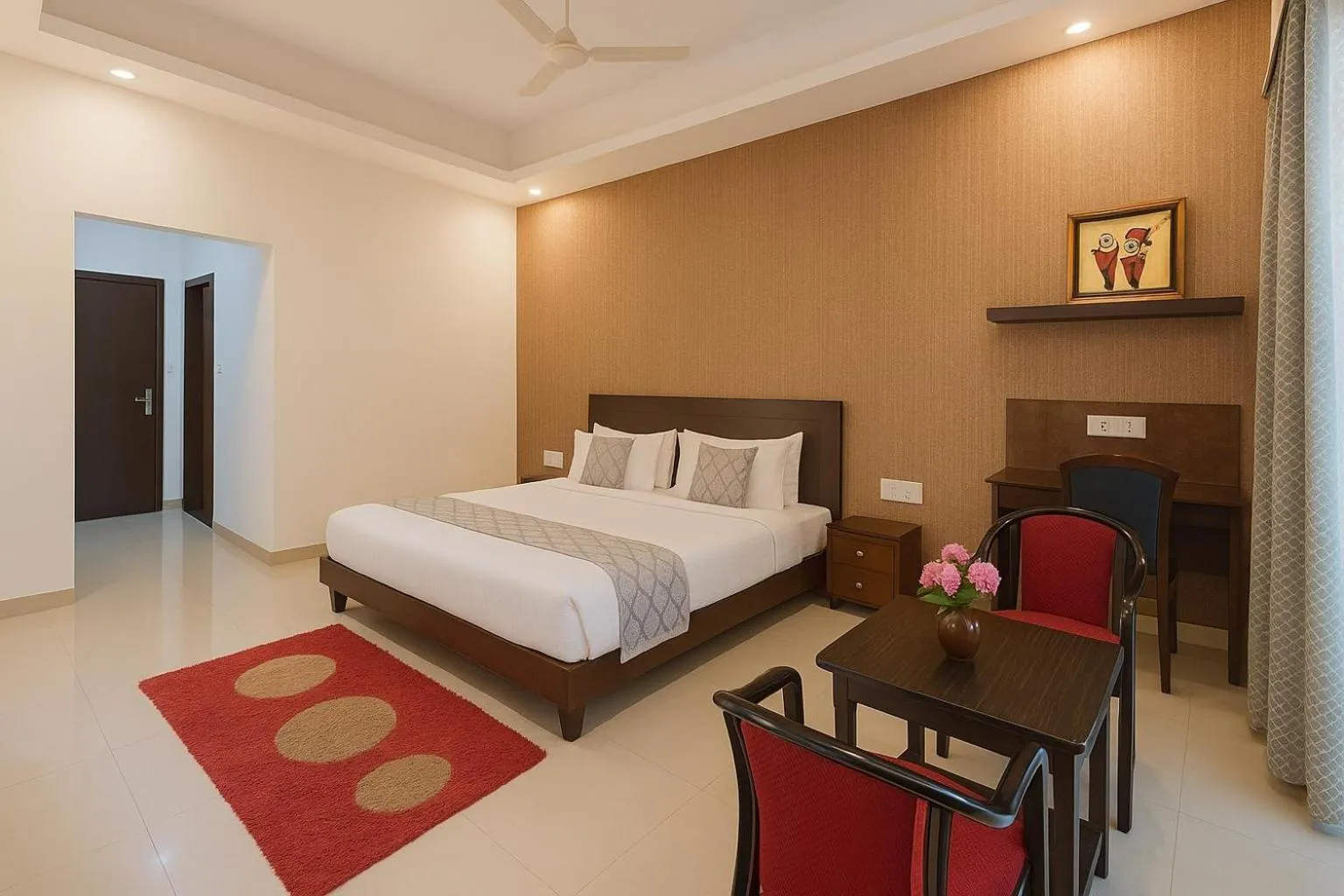 Bed in Hotel Zion Inn, Cantonment, Varanasi