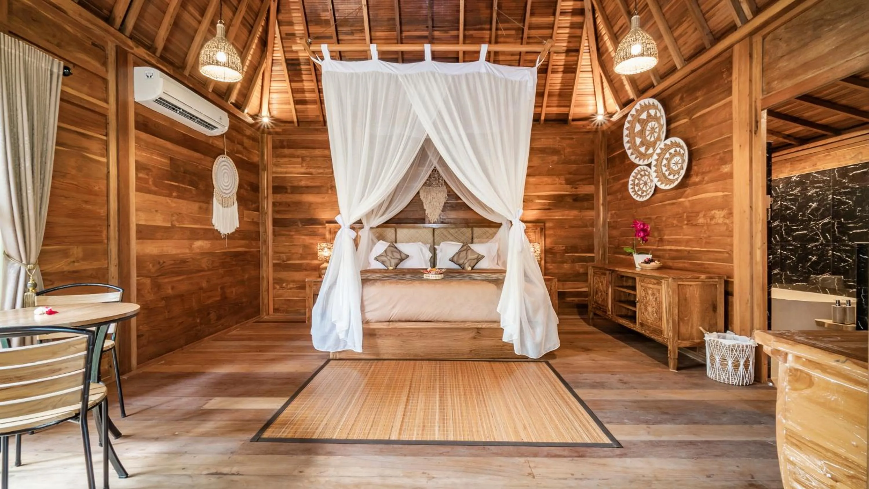 Photo of the whole room, Bed in Kirani Joglo Villa Bali by Mahaputra