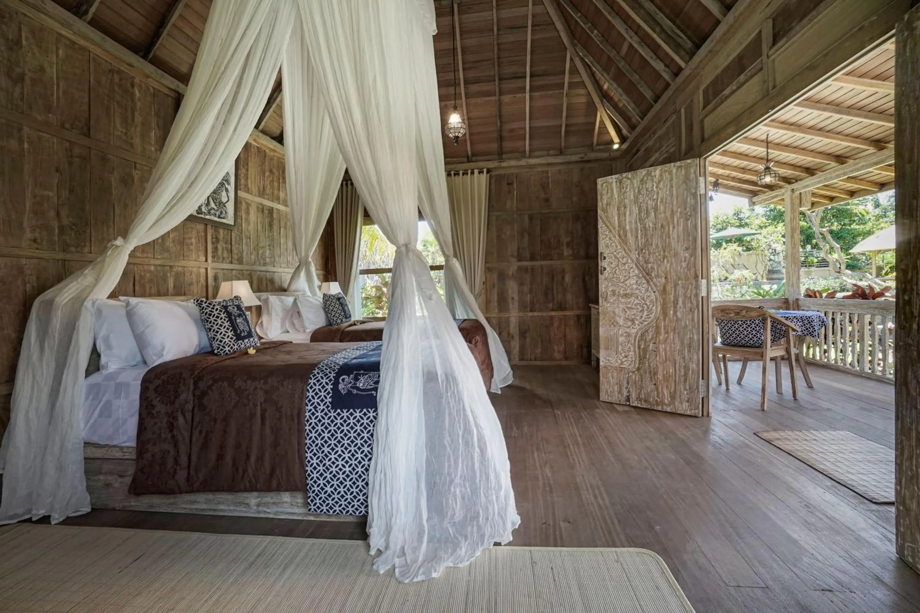 Bedroom, Bed in Kirani Joglo Villa Bali by Mahaputra