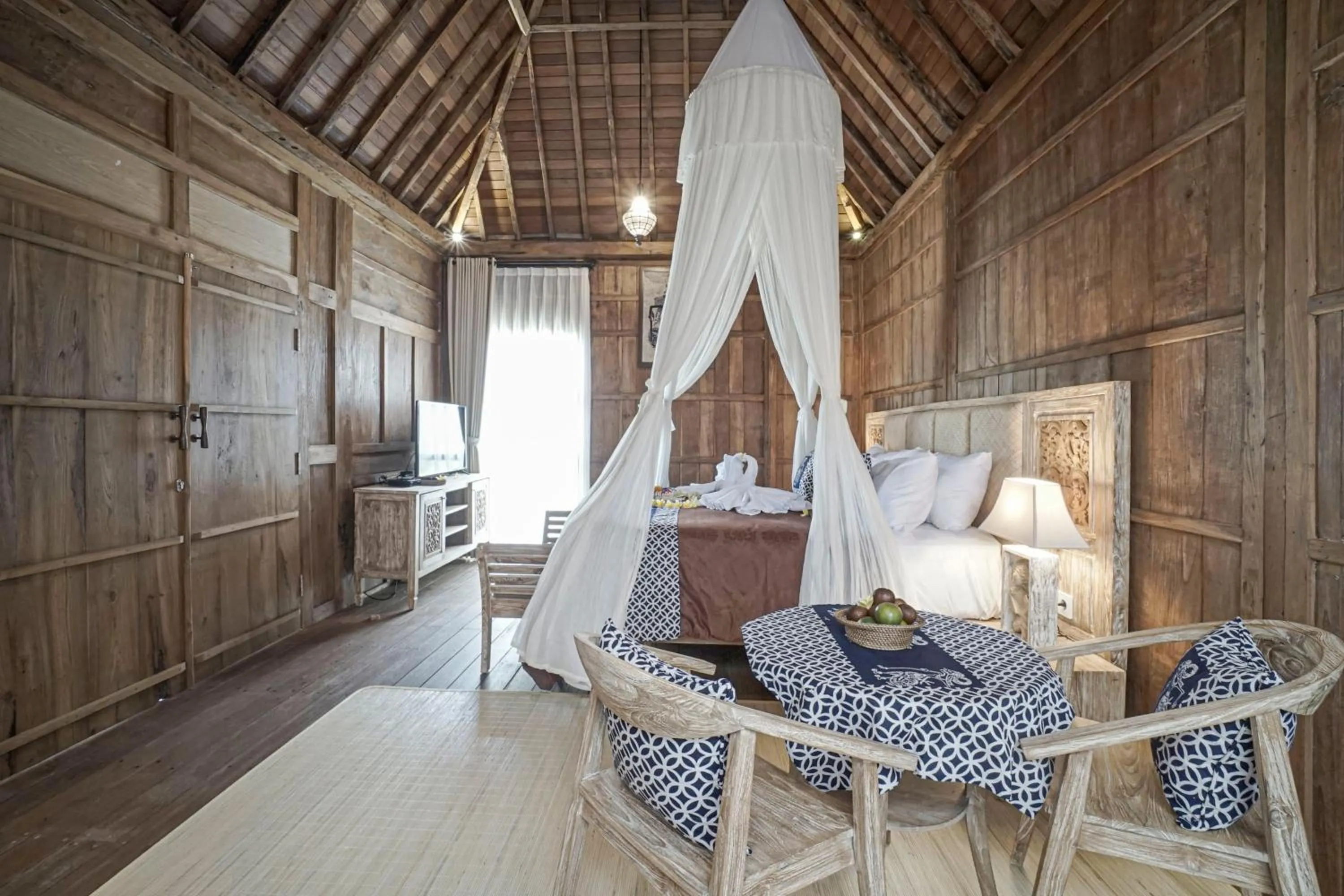 Bedroom in Kirani Joglo Villa Bali by Mahaputra