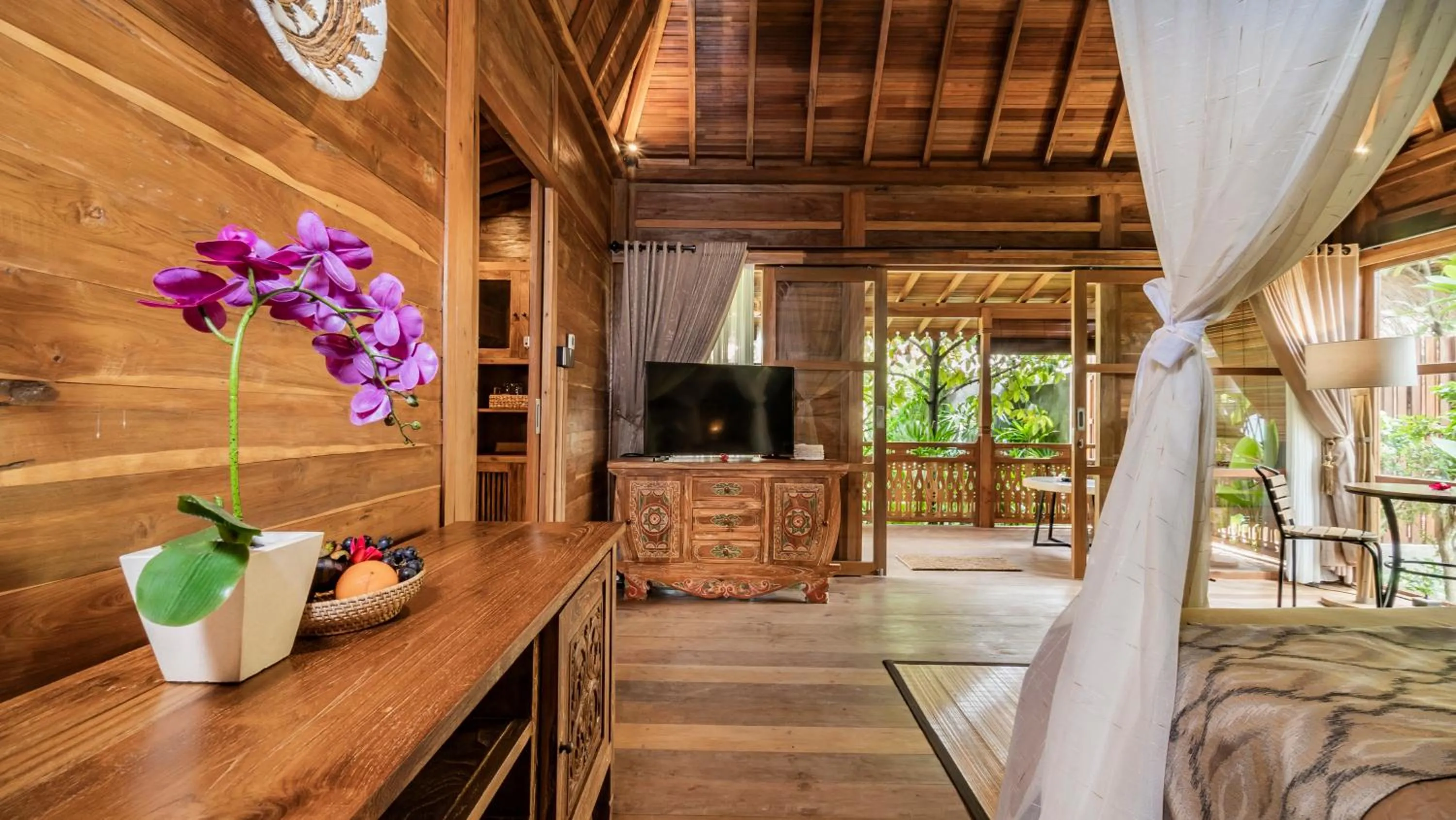 Bedroom in Kirani Joglo Villa Bali by Mahaputra