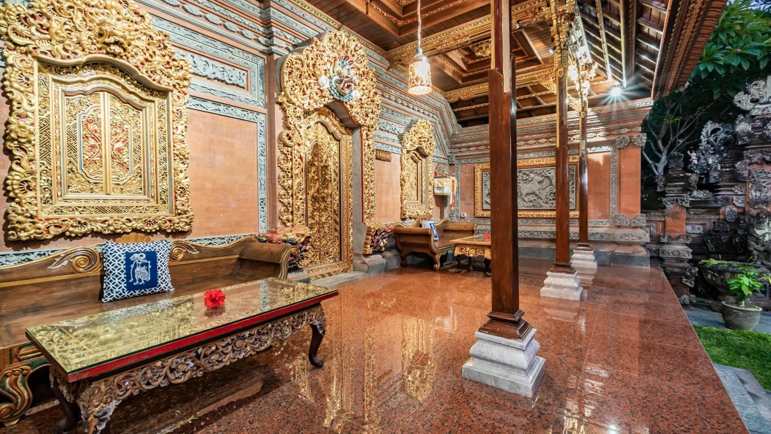 Balcony/Terrace in Kirani Joglo Villa Bali by Mahaputra