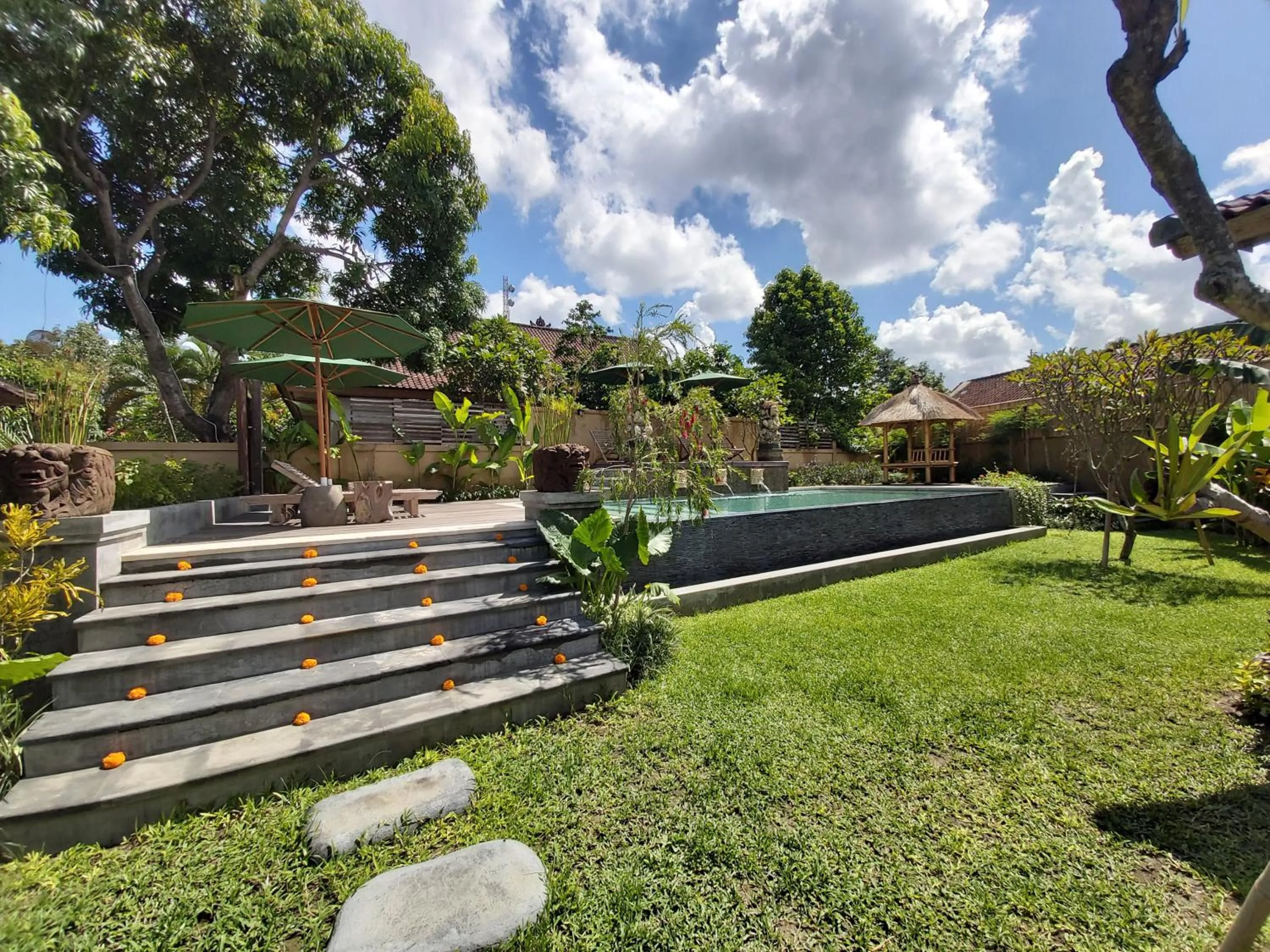 Garden in Kirani Joglo Villa Bali by Mahaputra