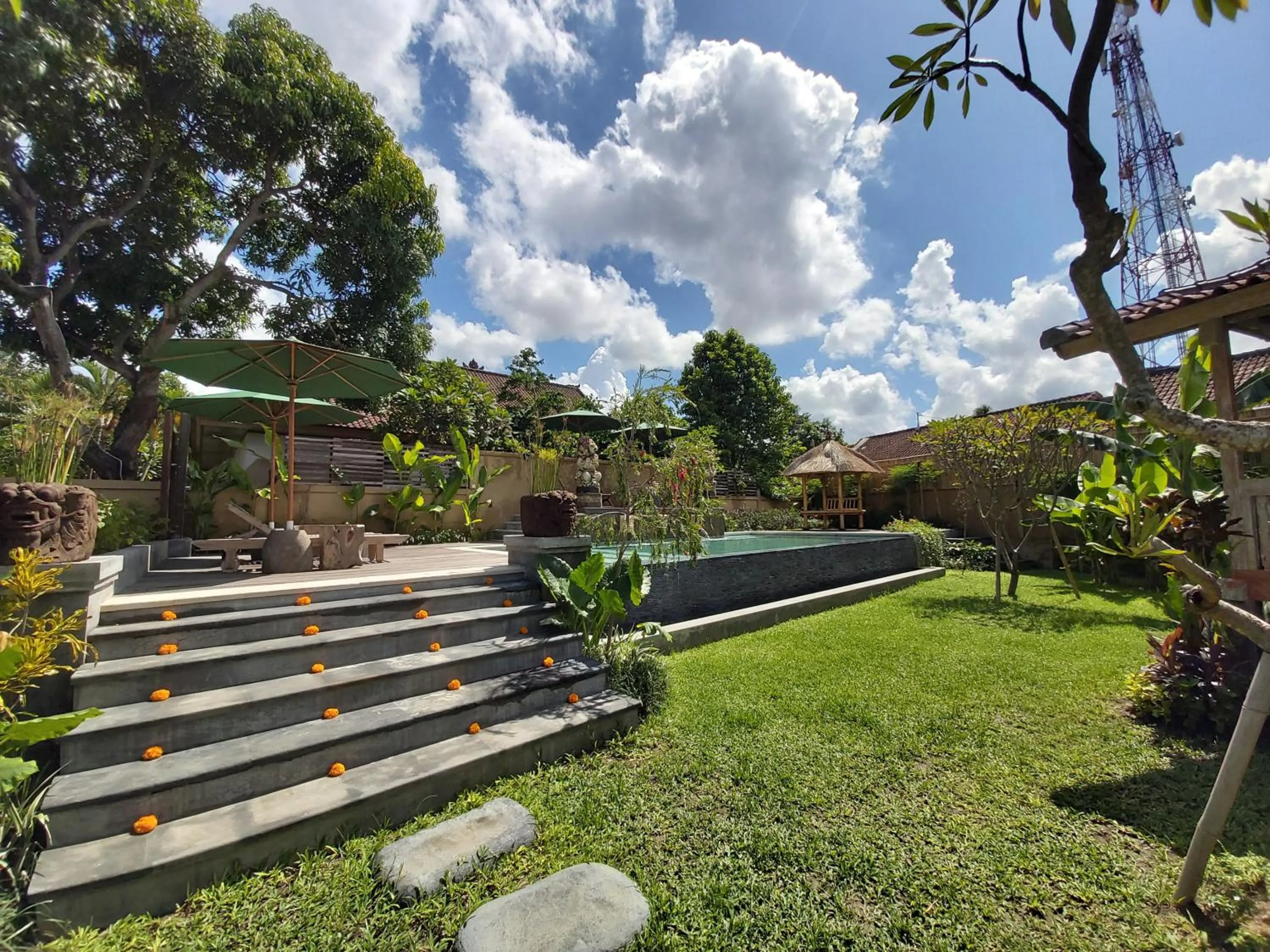 Garden in Kirani Joglo Villa Bali by Mahaputra