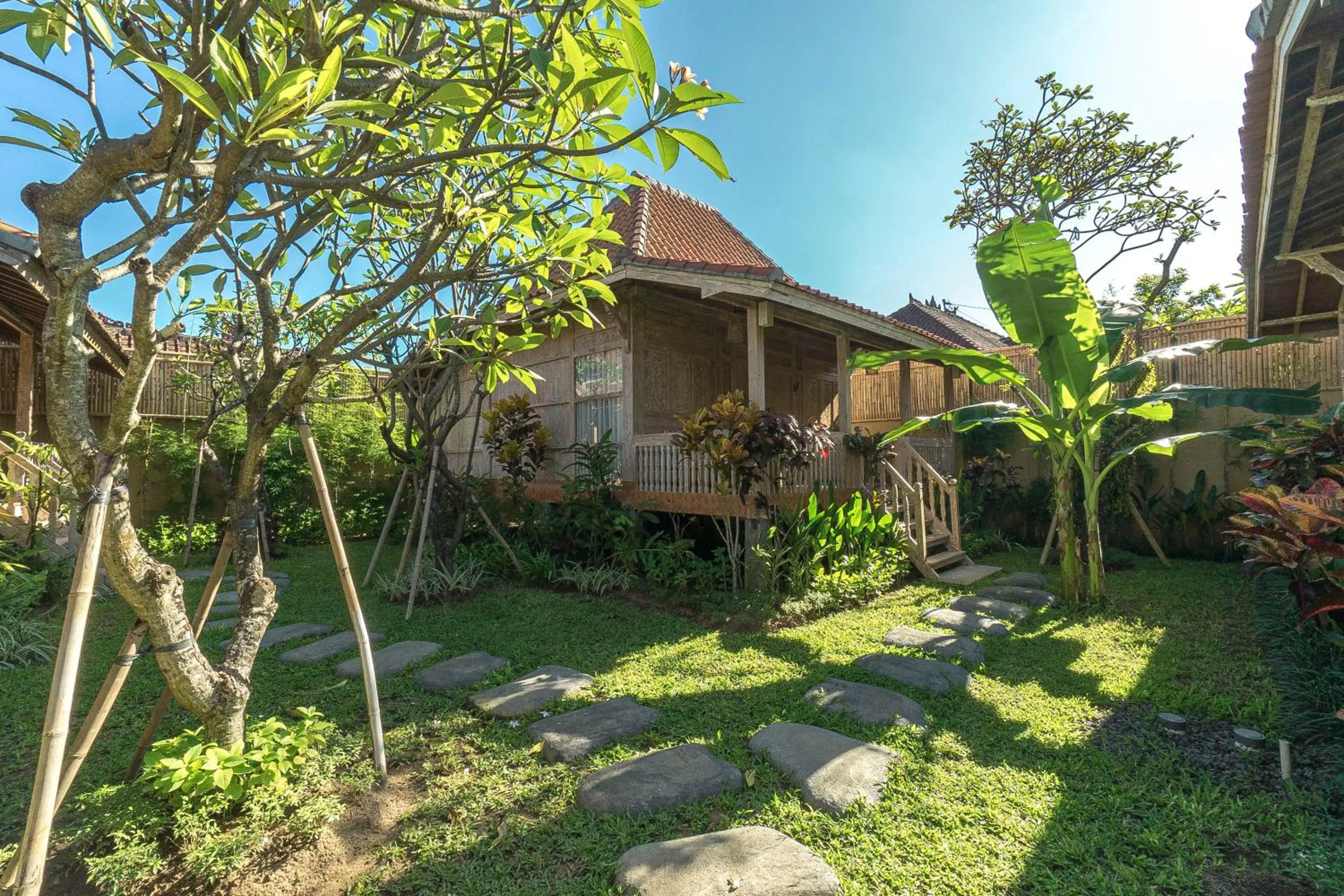 Garden in Kirani Joglo Villa Bali by Mahaputra