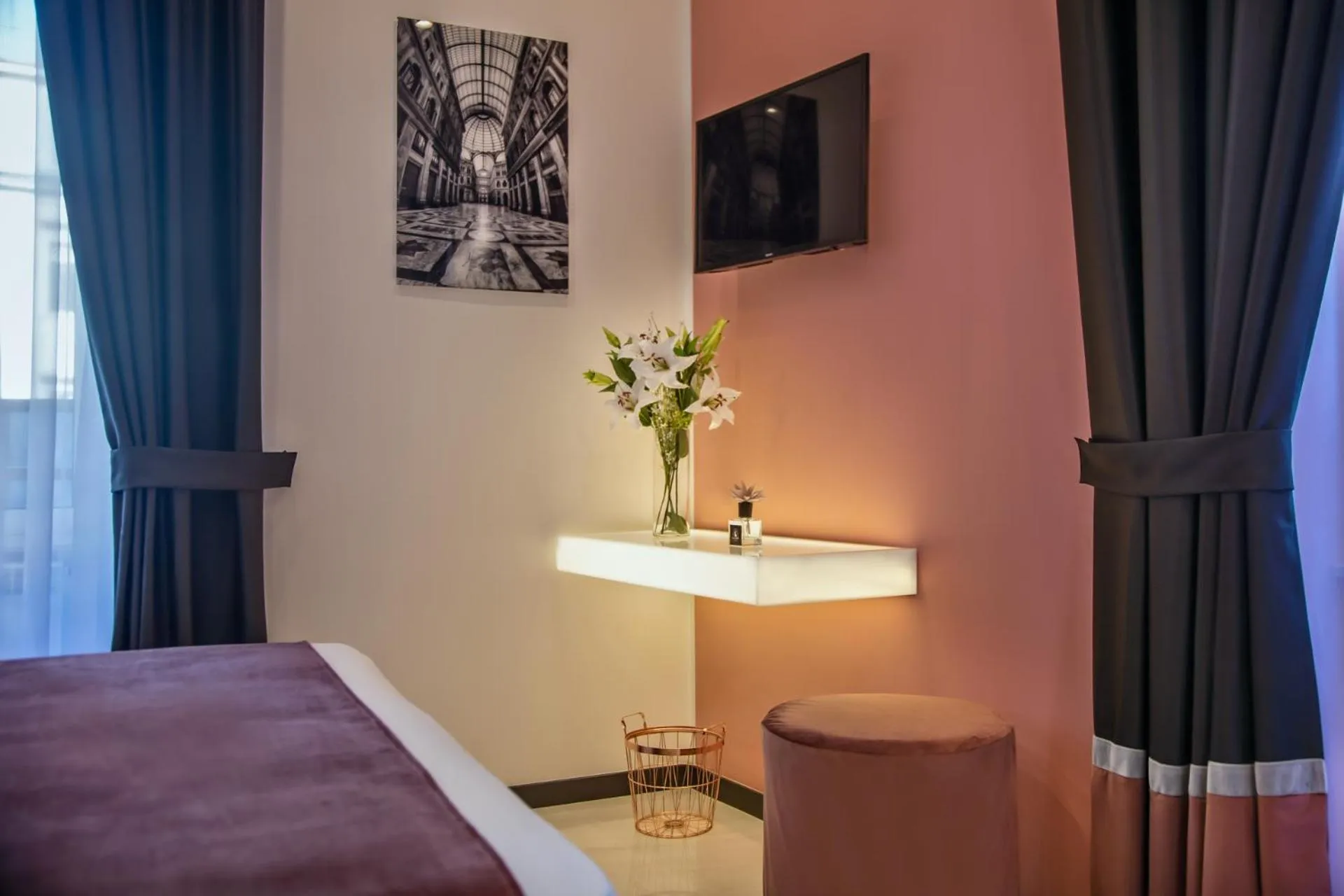 Bed in La Lepre Napoli