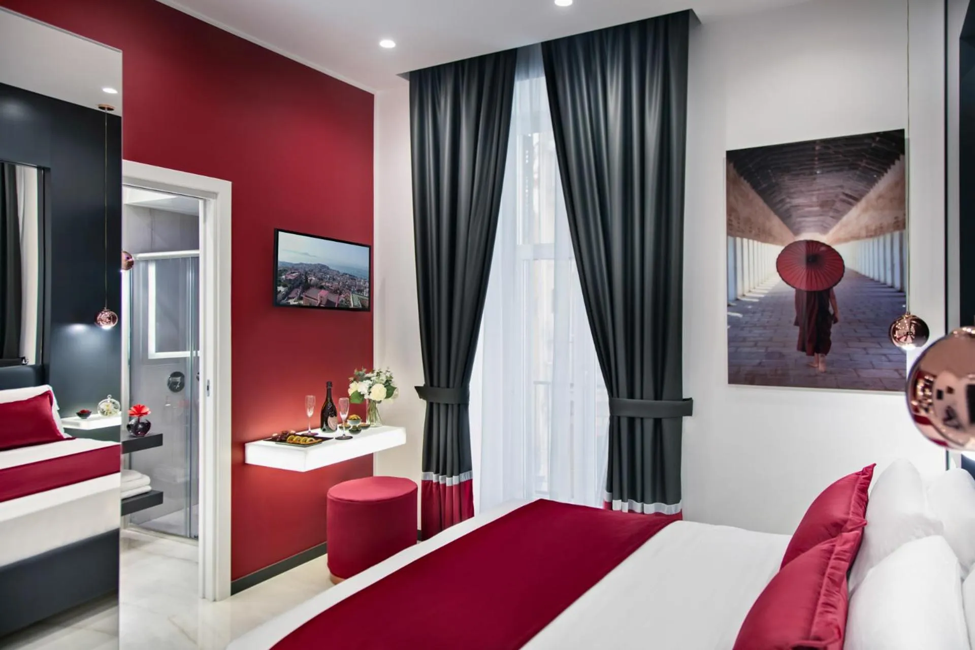 Bed in La Lepre Napoli